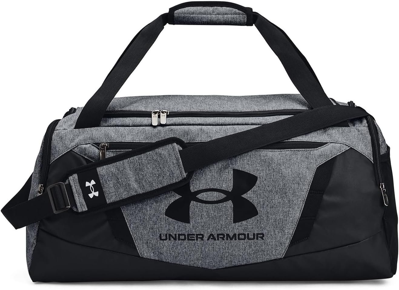 Custom Logo Unisex Adult Undeniable 5.0 Duffle Private Label Pitch Gray Medium Heather Black Factory Medium