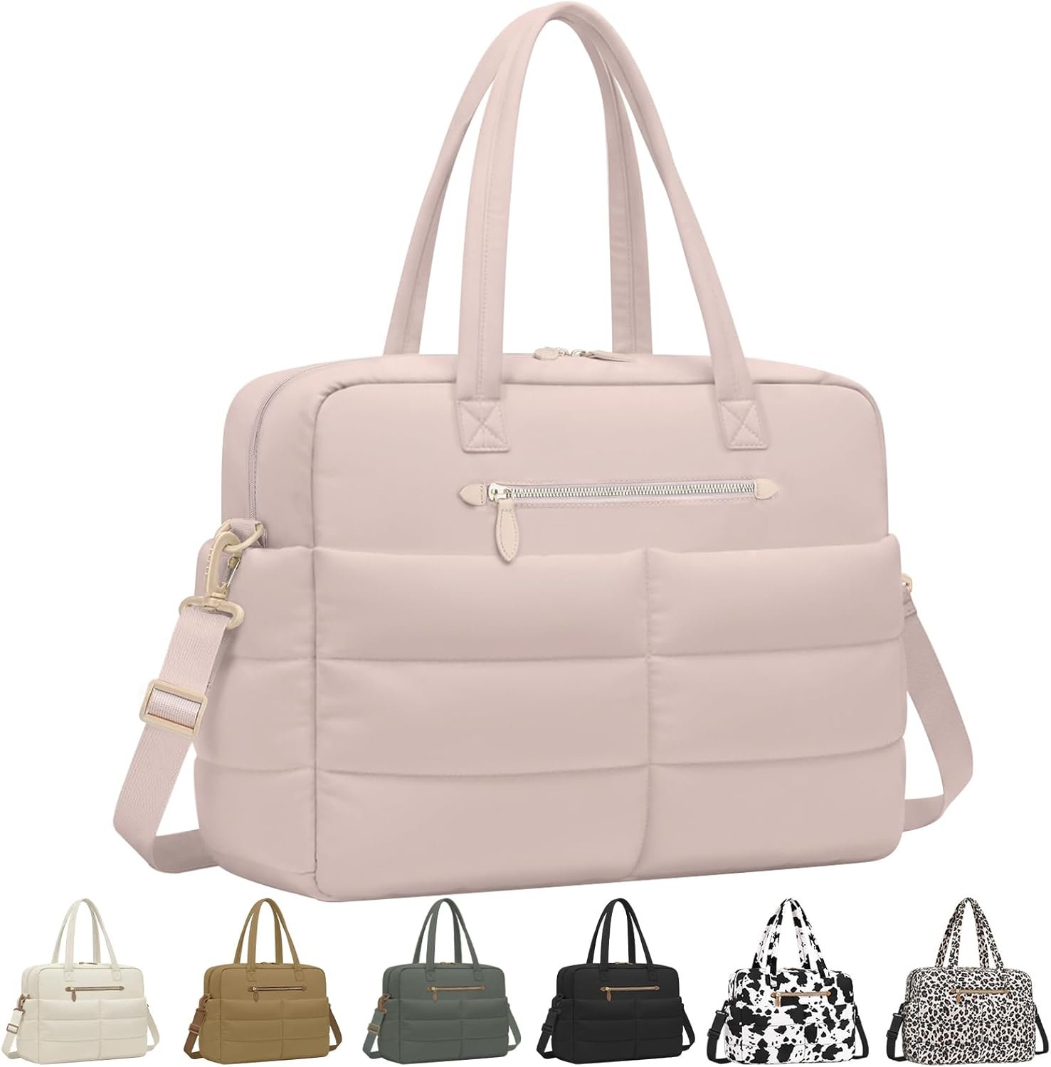 Custom Logo Pink Travel Duffel Weekender Bags for Women Men Private Label Workout Gym Overnight Foldable Lightweight Personal Item Carry On Tote Hospital Bag Manufacturer