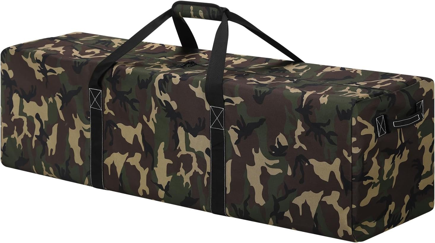 Manufacturer 48 Inch 165L Extra Large Heavy Duty Duffel Bag with Custom Logo for Travel Camping Sports Equipment Storage with 2 Side Handles Camo Private Label