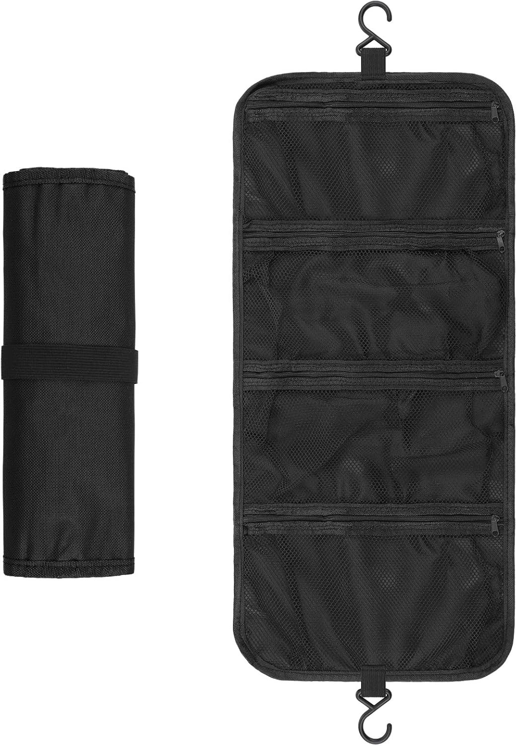 Custom Logo Dance Shoe Organizer Hanging 4 Mesh Pockets Private Label Portable Shoe Bag Travel Foldable for Ballet Competition Accessories Factory Unisex Adult