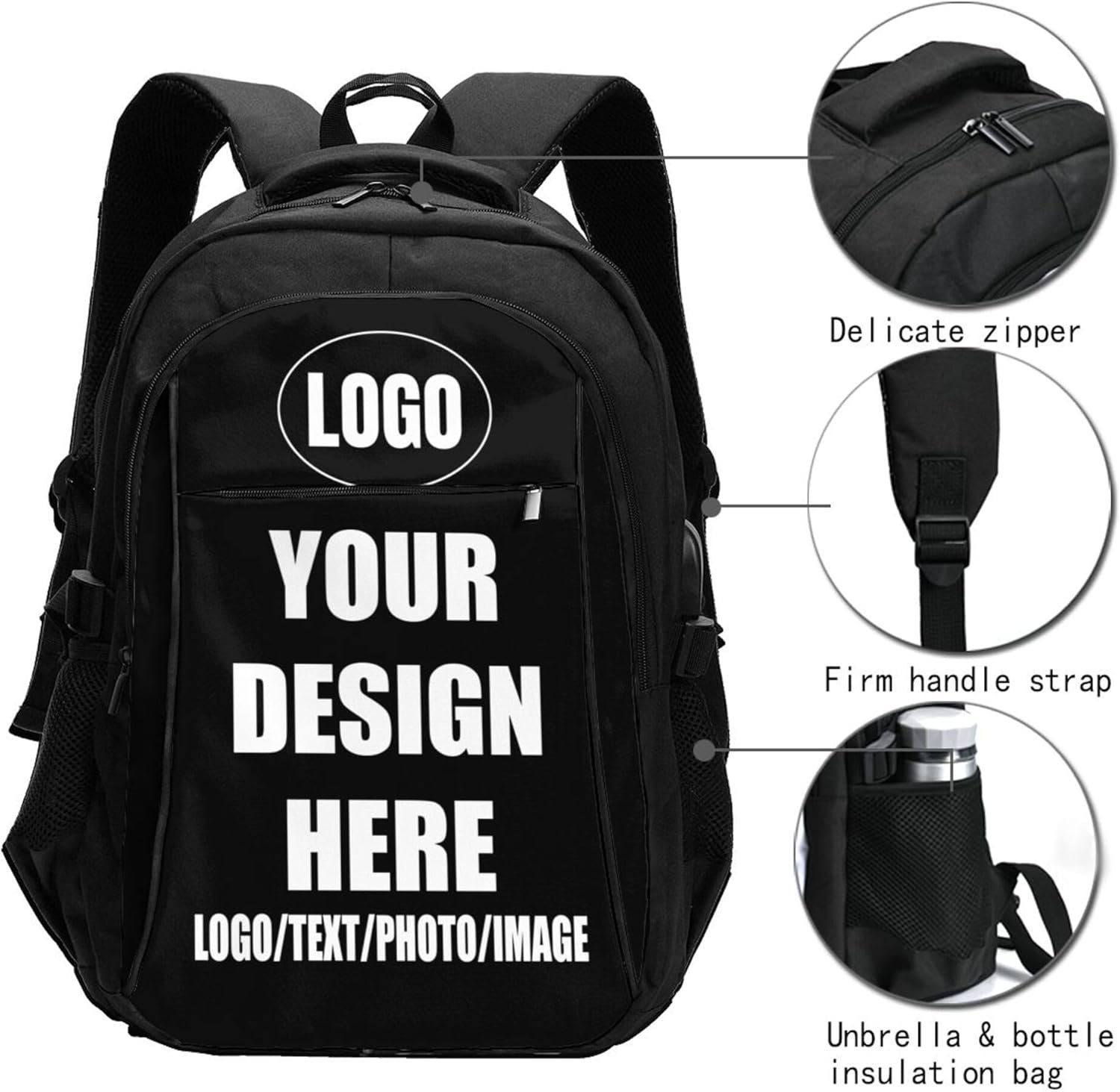 Private Label Large-Capacity Laptop Backpack Custom Logo Manufacturer for Women Men Boys Girls Casual Travel Personalized Bags Private Label Large-Capacity Laptop Backpack Custom Logo Manufacturer for Women Men Boys Girls Casual Travel Personalized Bags