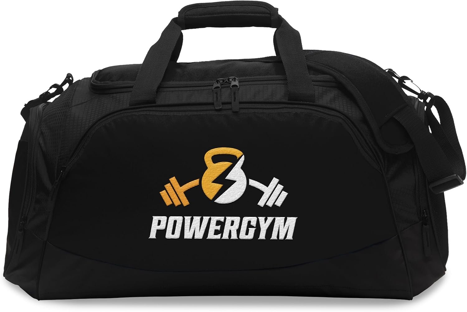 Custom Logo Embroidered Sport Duffel Bag 5/10 Pack Medium Private Label Gym Travel Manufacturer Black Custom Logo Embroidered Sport Duffel Bag 5/10 Pack Medium Private Label Gym Travel Manufacturer Black