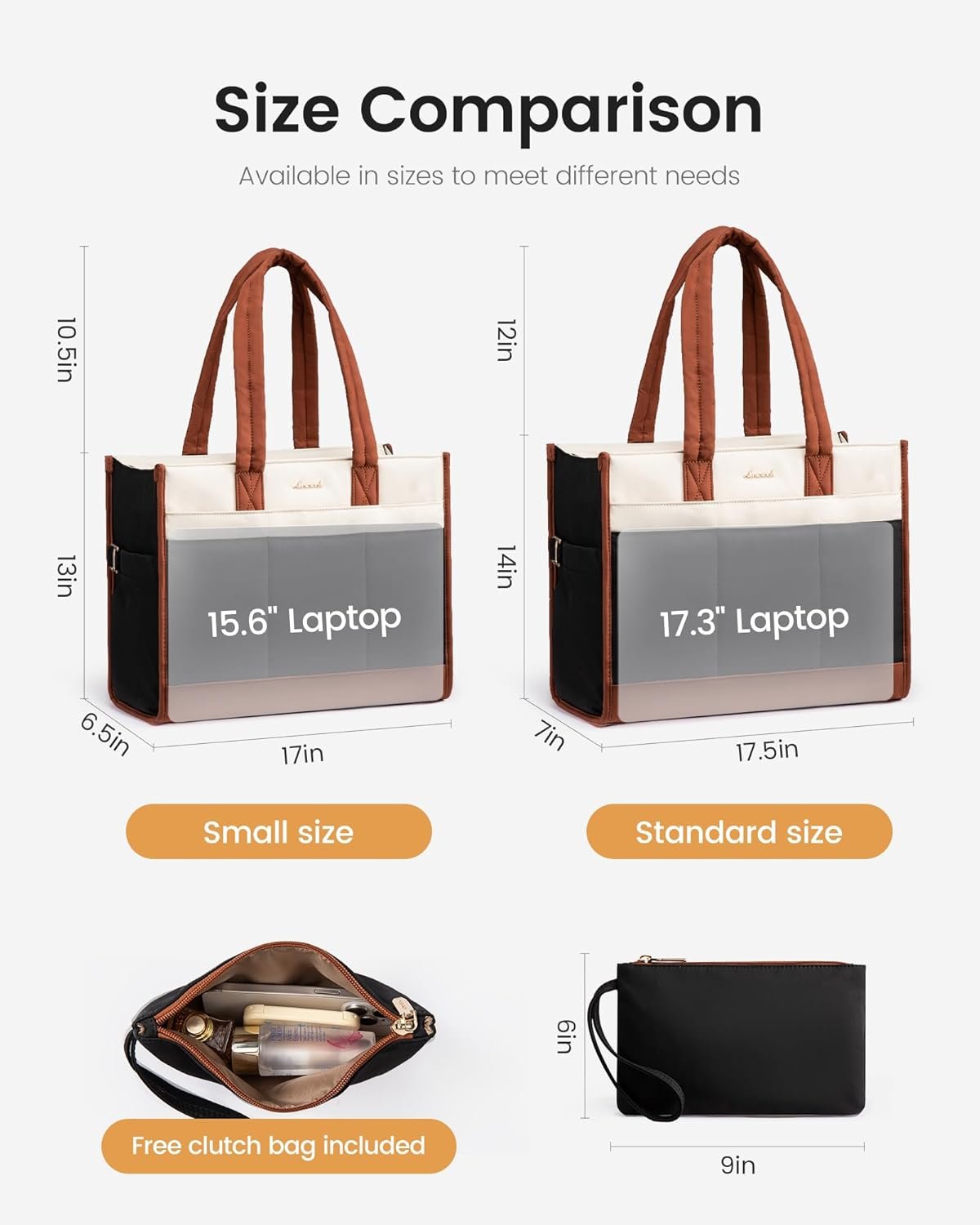 Private Label Tote Bag for Women Puffer Laptop Handbag Work Purse 15.6 Inch Teacher Nurse Large Quilted Shoulder Bag with Zipper College Office Clinical Gym Custom Logo Manufacturer Cream Black Brown