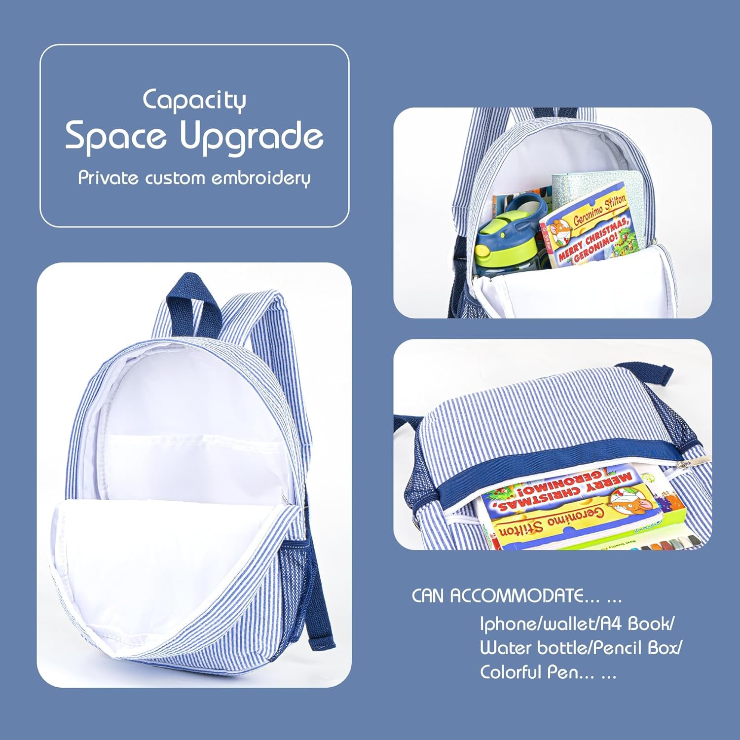 Factory Kids' Personalized Backpacks Private Label Duffel Bags & Custom Logo Weekender Overnight Set for Girls & Boys