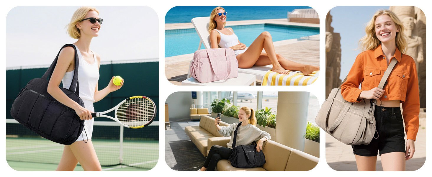 Private Label Gym Bag for Women Duffle Bag for Travel with Wet Pocket Custom Logo Lightweight Carry On Weekender Duffel Water Resistant Factory