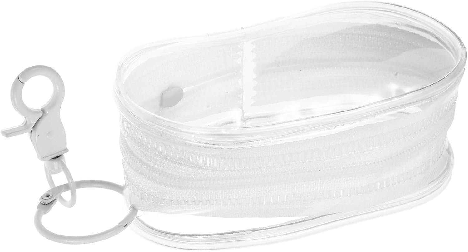 Custom Logo Travel Earphone Storage Bag with Lobster Clasp, Private Label Portable Small Hanging Cable Organizer Pouch for Headphones and Hair Accessories Factory