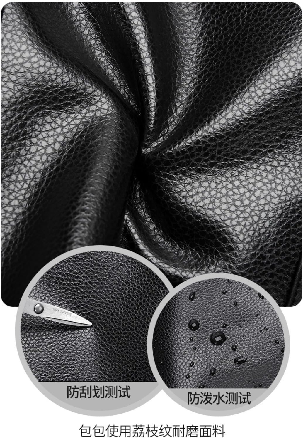 Private Label Leather Duffle Weekender Bag Custom Logo Personalized Embroidered with Shoes Compartment Manufacturer Gift for Men Groomsmen Anniversary Black