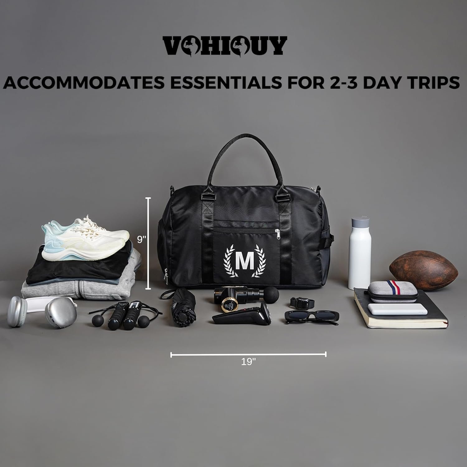 Custom Logo Gym Bag with Shoe Compartment - Private Label Monogrammed Duffle for Sports Travel Workout Dark Green Manufacturer Custom Logo Gym Bag with Shoe Compartment - Private Label Monogrammed Duffle for Sports Travel Workout Dark Green Manufacturer