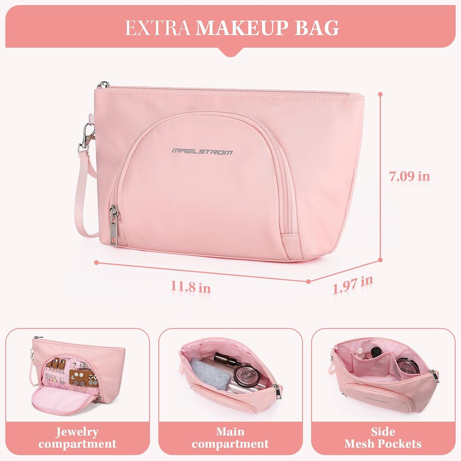 Private Label 40L Women's Gym Travel Duffel Bag with Shoe Compartment Custom Logo Wet Pocket Waterproof Carry On Weekender Tote for Swimming Yoga Sports Hospital Holdall Pink Manufacturer Private Label 40L Women's Gym Travel Duffel Bag with Shoe Compartment Custom Logo Wet Pocket Waterproof Carry On Weekender Tote for Swimming Yoga Sports Hospital Holdall Pink Manufacturer