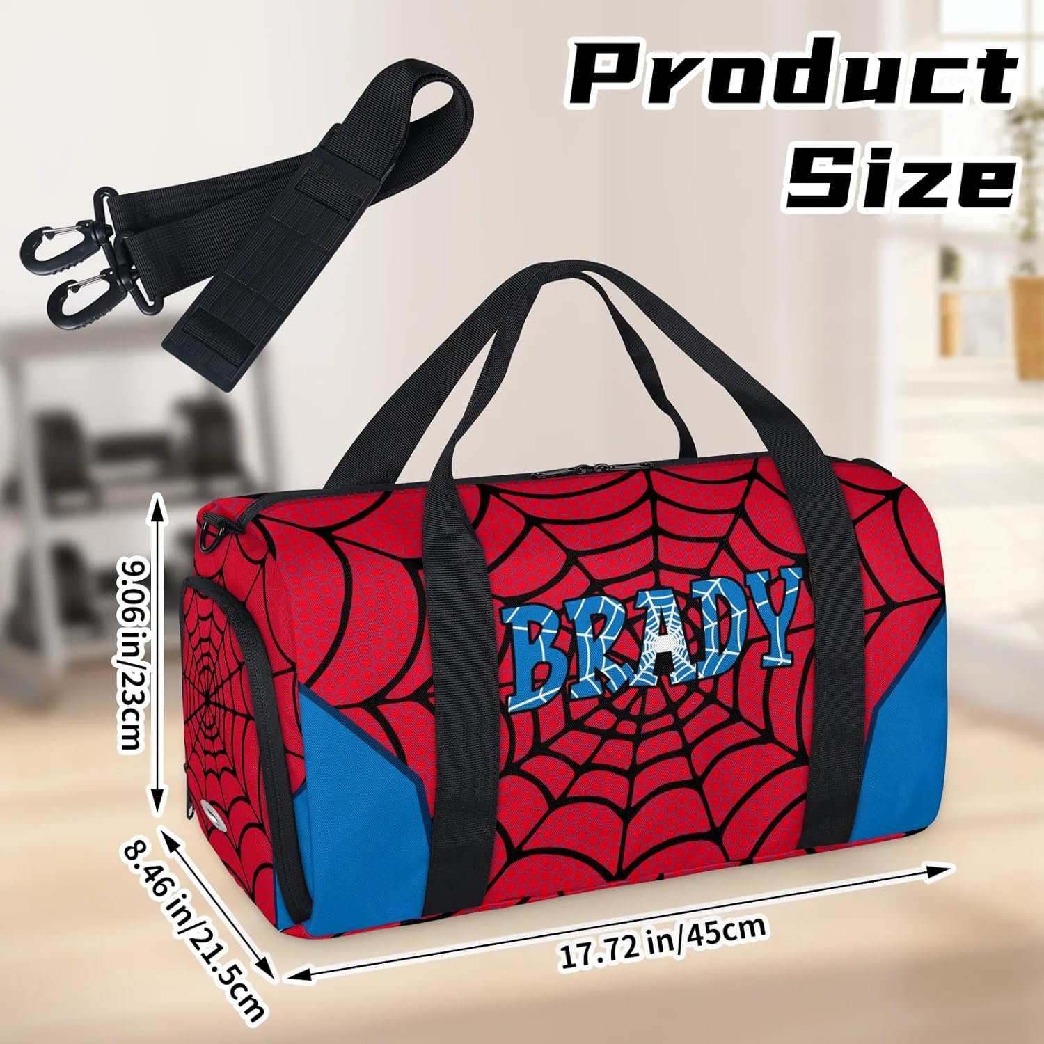 Private Label Personalized Kids Duffle Bag Custom Logo Sport Gym Weekender with Shoe Compartment Manufacturer for Boys Girls Blue Red Travel Carry-On Overnight Private Label Personalized Kids Duffle Bag Custom Logo Sport Gym Weekender with Shoe Compartment Manufacturer for Boys Girls Blue Red Travel Carry-On Overnight
