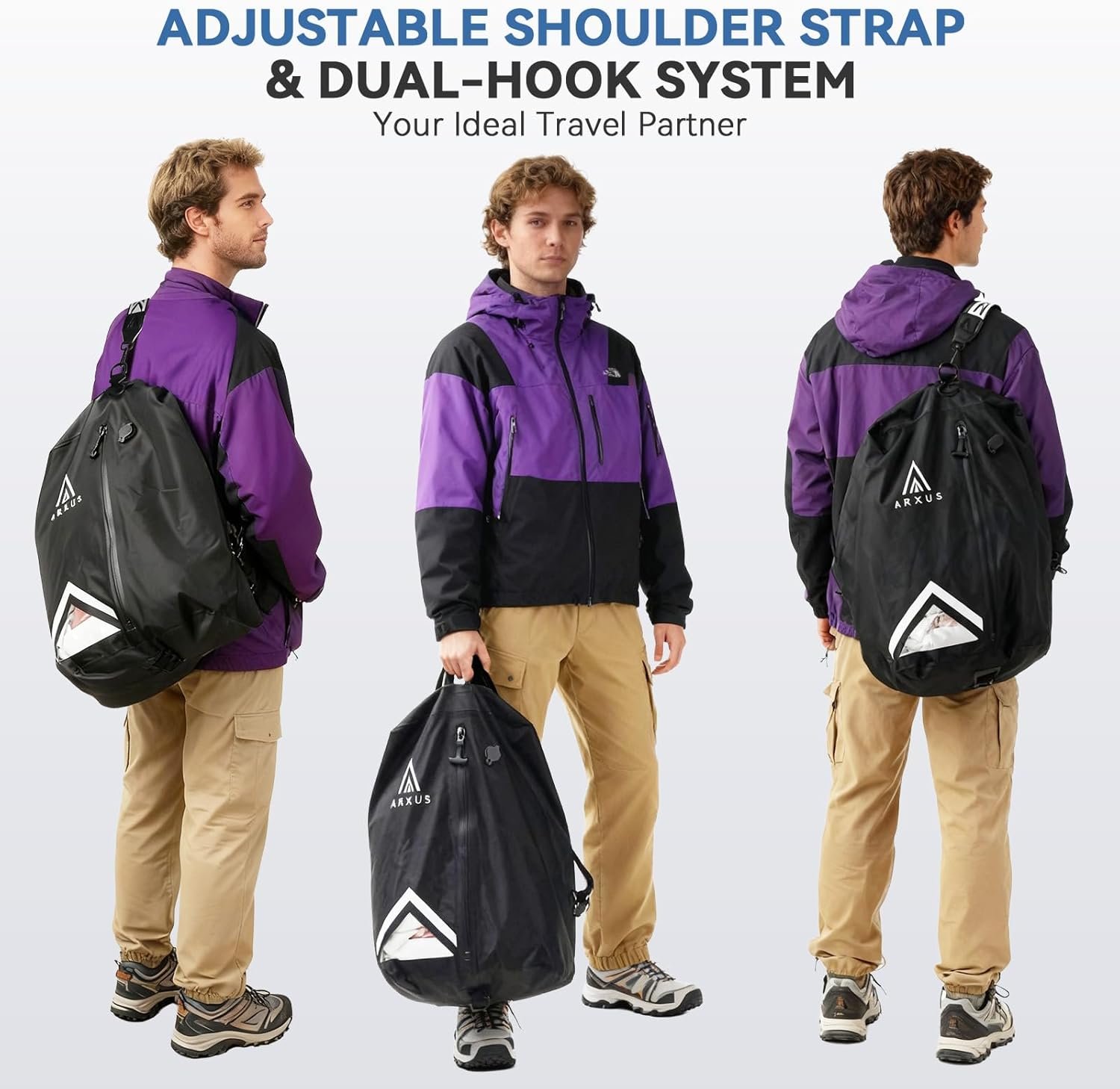 Private Label Vacuum Bags for Travel Airless Compression Seal Packing Cubes with Custom Logo Adjustable Shoulder Strap IP67 Reusable Portable Moving Kit Manufacturer for Clothing Storage Luggage Backpack Suitcase