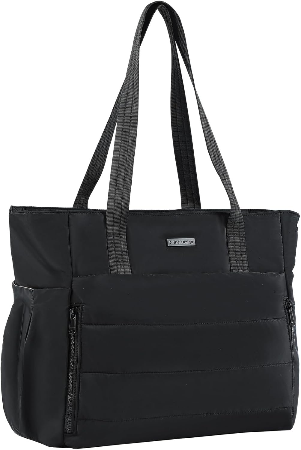 Private Label Travel Puffy Tote Bag for Women Ultra-Lightweight Large Tote Purse Custom Logo for Office Day and Short Weekend Getaway Manufacturer