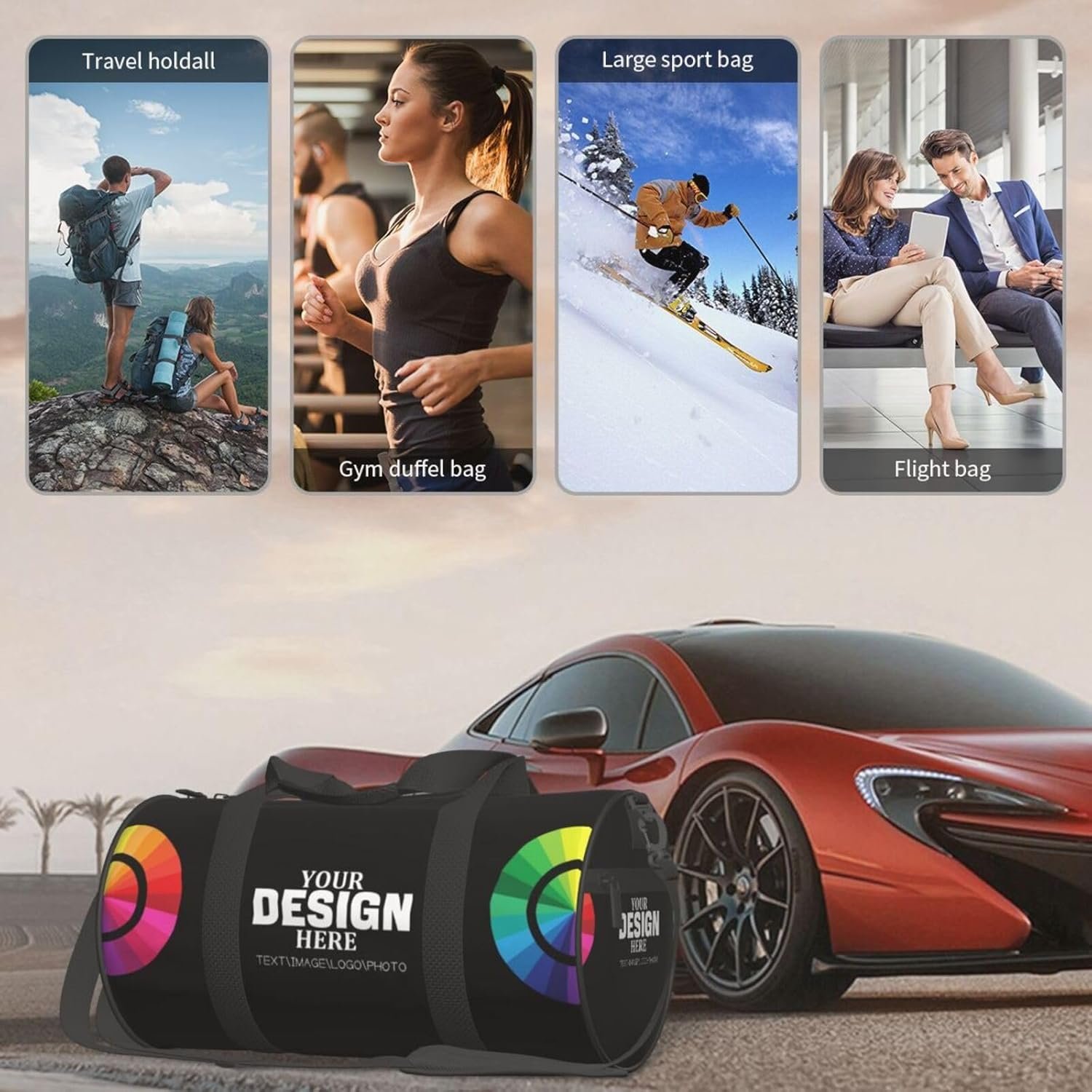 Private Label Personalized Duffle Travel Sport Gym Weekend Camp Bag for Men Women with Custom Logo Manufacturer Private Label Personalized Duffle Travel Sport Gym Weekend Camp Bag for Men Women with Custom Logo Manufacturer