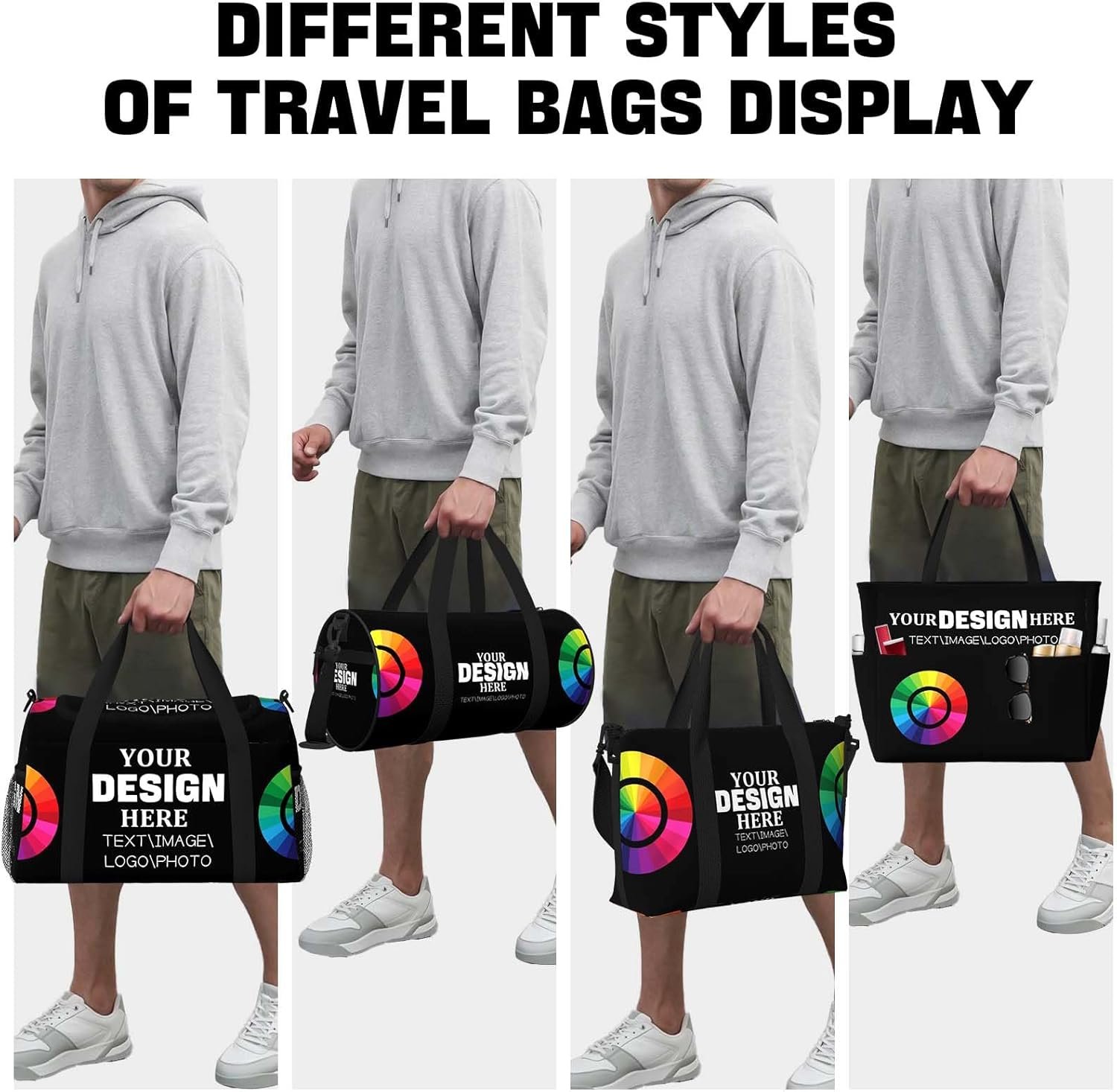 Private Label Personalized Duffle Travel Sport Gym Weekend Camp Bag for Men Women with Custom Logo Manufacturer Private Label Personalized Duffle Travel Sport Gym Weekend Camp Bag for Men Women with Custom Logo Manufacturer