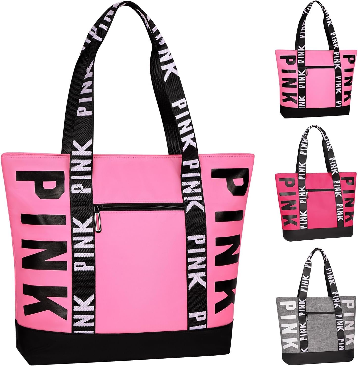 Private Label Large Waterproof Travel Tote Bag for Women Custom Logo Beach Bag Manufacturer