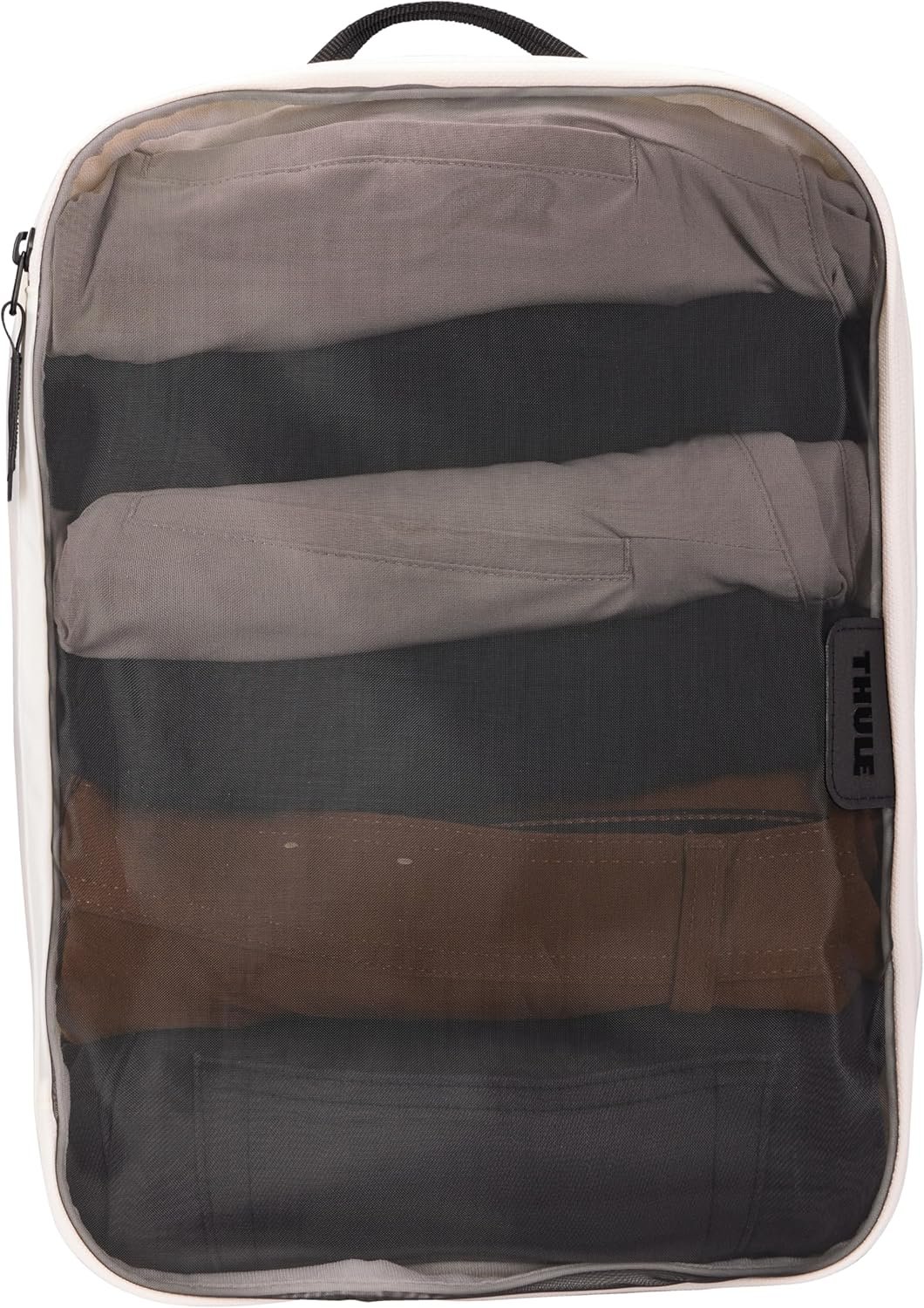 Private Label Medium Packing Cube with Custom Logo Transparent Fabric Organizes Shirts Pants Sweaters Easy to Pack by Manufacturer