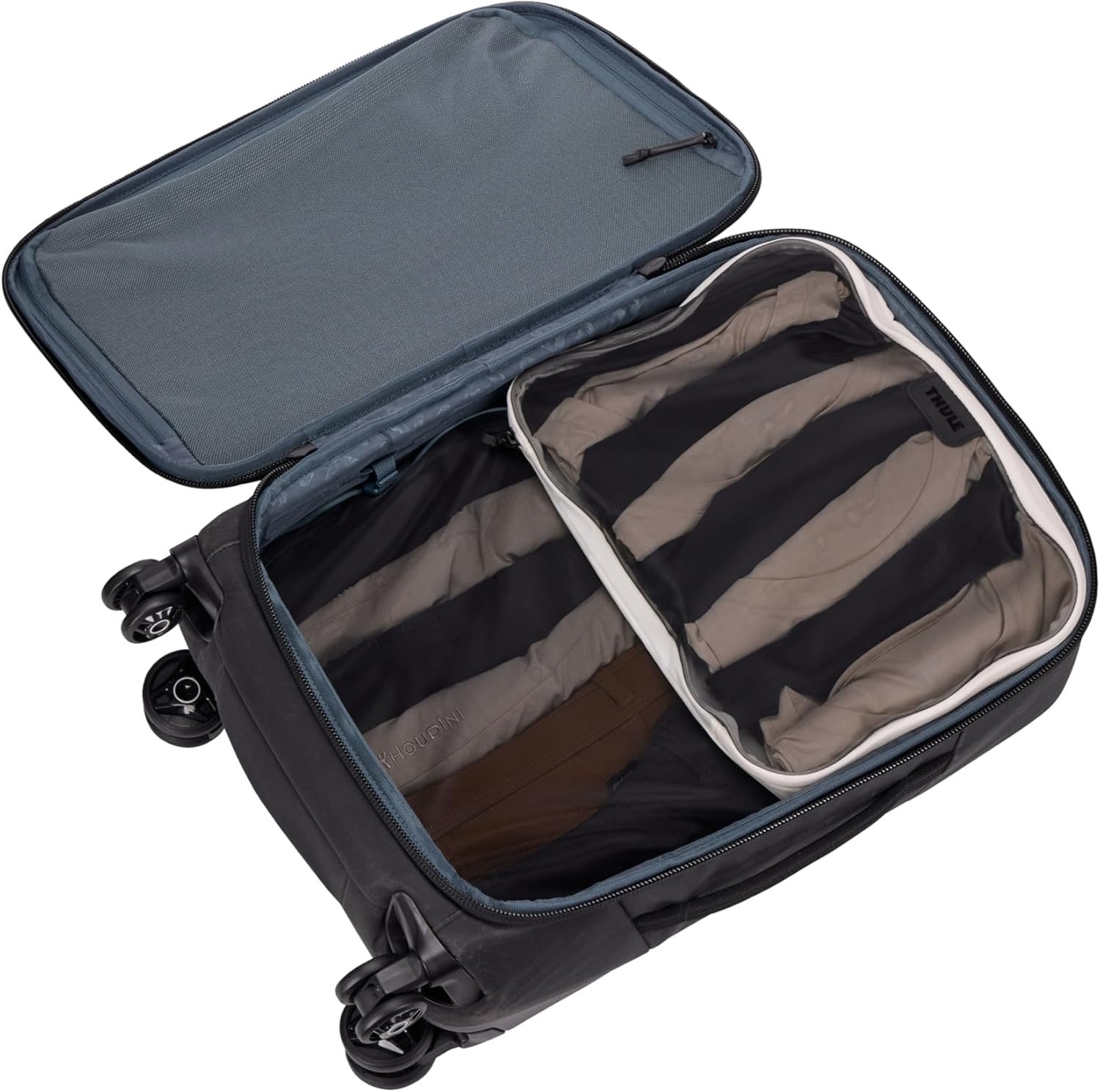 Private Label Medium Packing Cube with Custom Logo Transparent Fabric Organizes Shirts Pants Sweaters Easy to Pack by Manufacturer