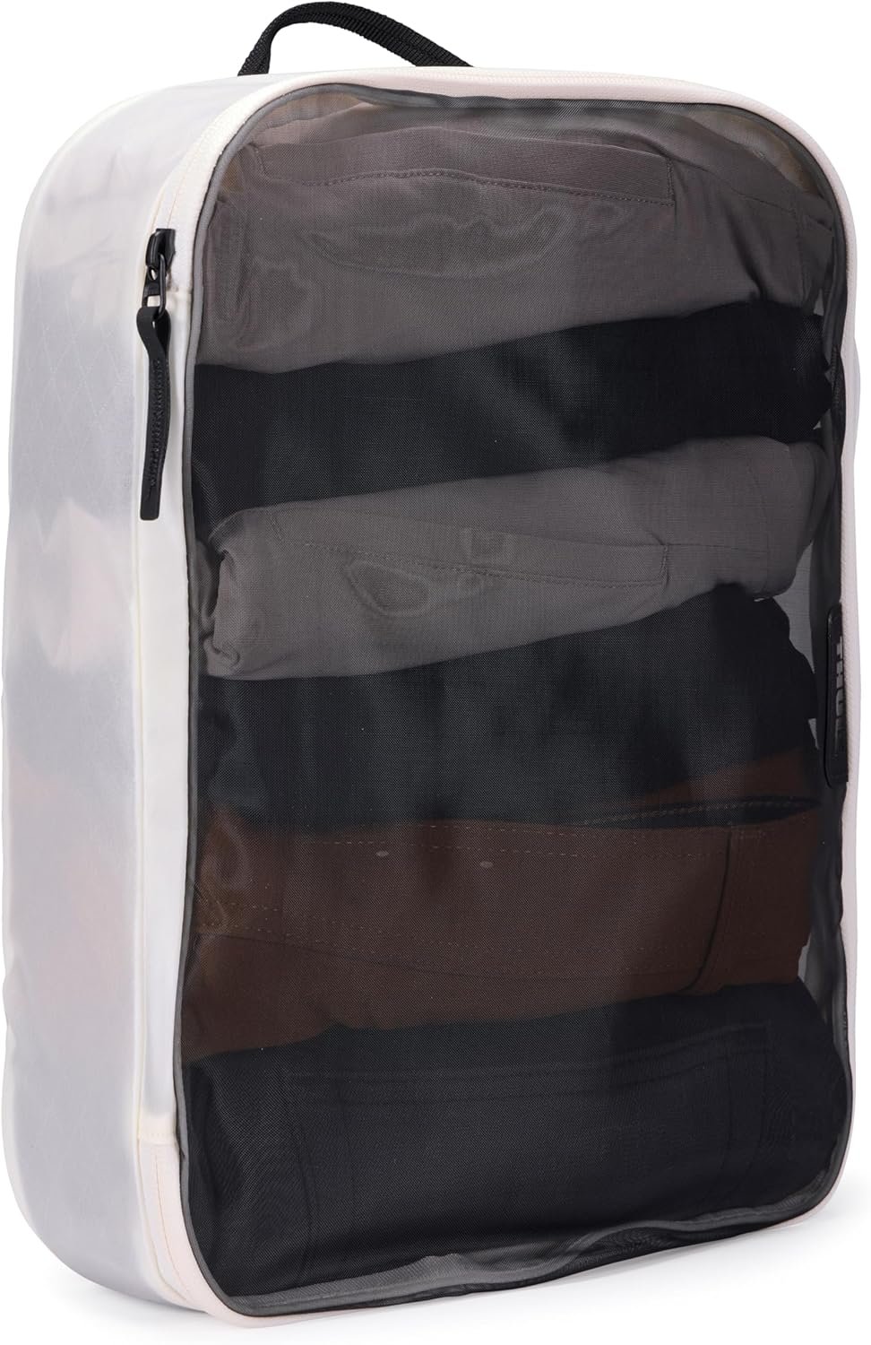 Private Label Medium Packing Cube with Custom Logo Transparent Fabric Organizes Shirts Pants Sweaters Easy to Pack by Manufacturer