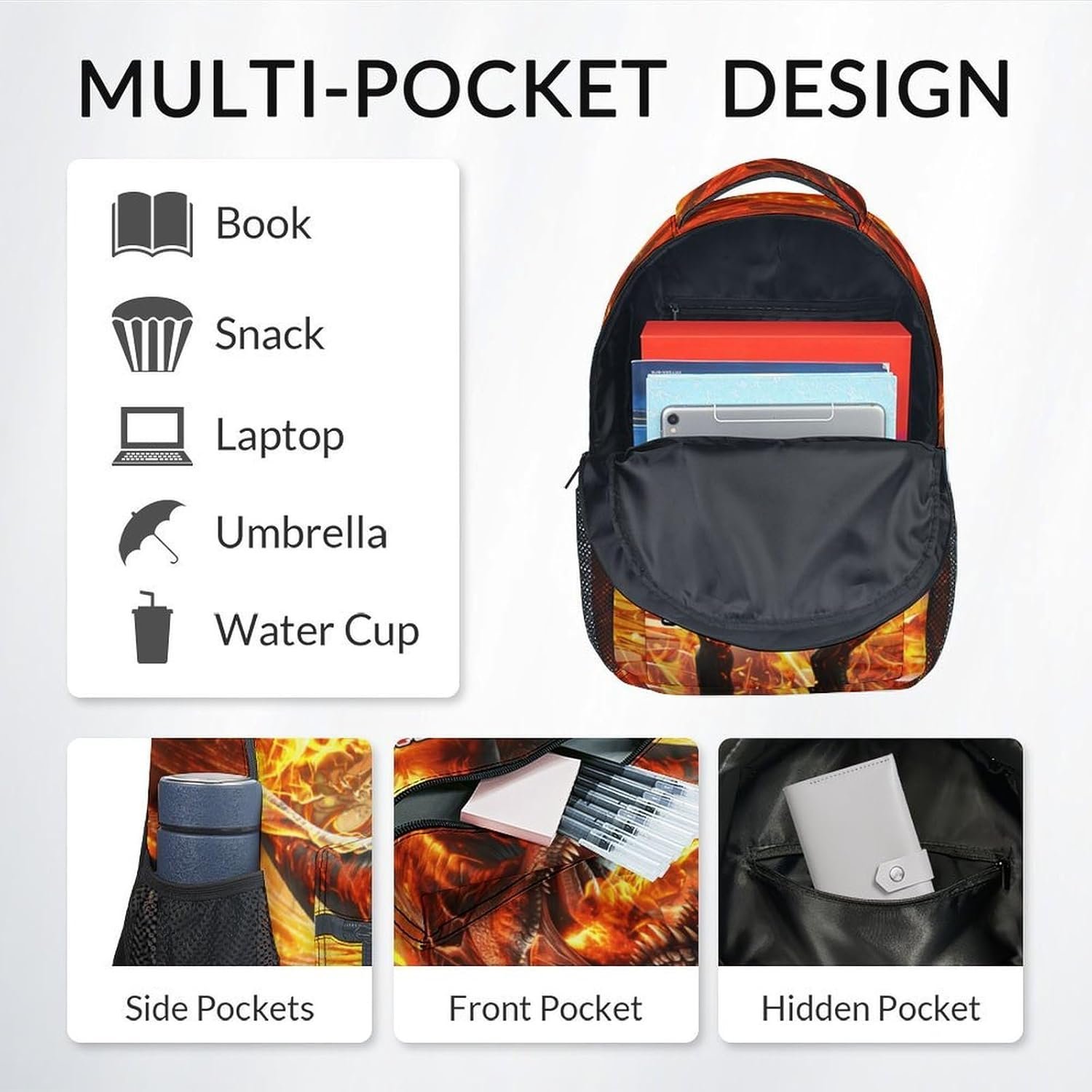 Custom Logo Personalized Dinosaur Backpacks for Boys 17 Inch Private Label Kids Bookbag Manufacturer for Preschool Kindergarten Primary School