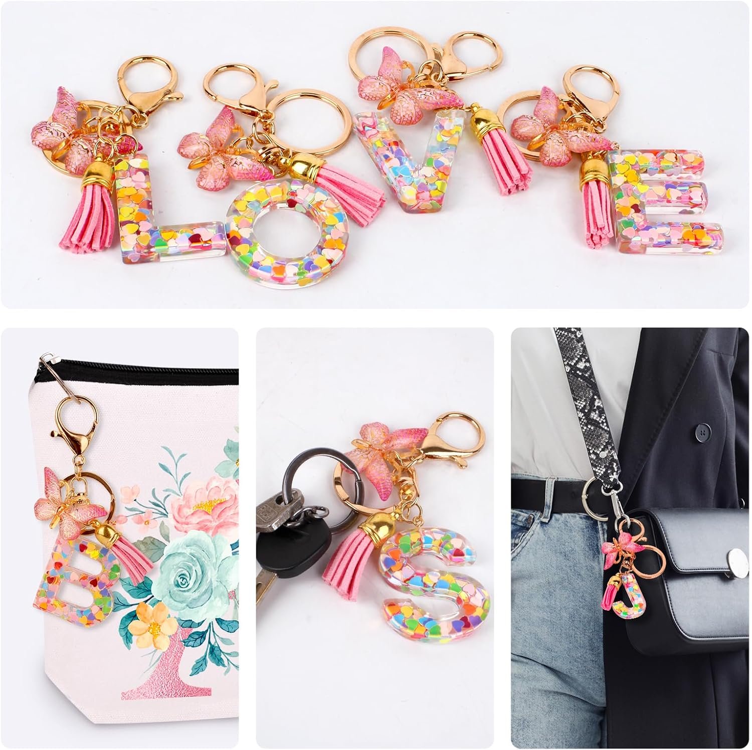 Private Label Personalized Makeup Bag with Custom Logo Initial Keychain Monogram Small Travel Cosmetic Toiletry Bag Manufacturer Birthday Gifts for Women Bridesmaids Teachers Private Label Personalized Makeup Bag with Custom Logo Initial Keychain Monogram Small Travel Cosmetic Toiletry Bag Manufacturer Birthday Gifts for Women Bridesmaids Teachers