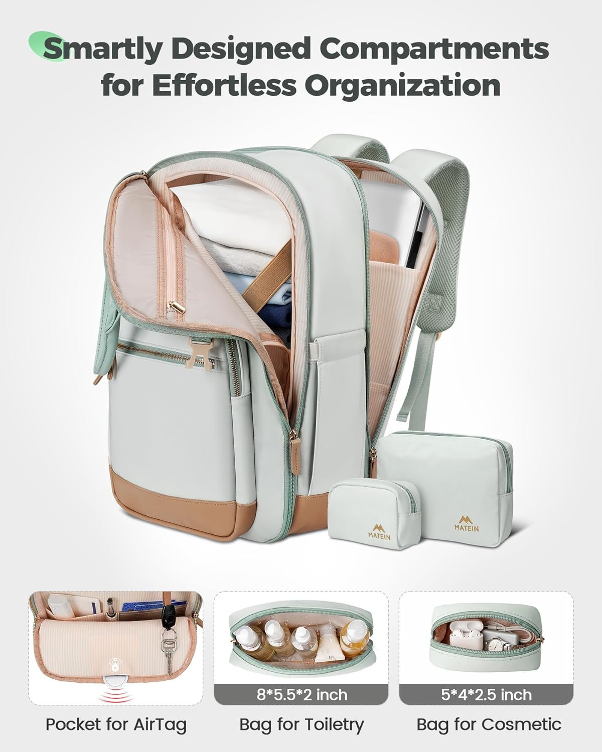 Factory Direct 18x14x8 Personal Item Backpack for Spirit Airlines Private Label TSA Underseat Carry-On Travel Weekender Bag for Women with Detachable Shoe Compartment Custom Logo Custom-Fit 15.6