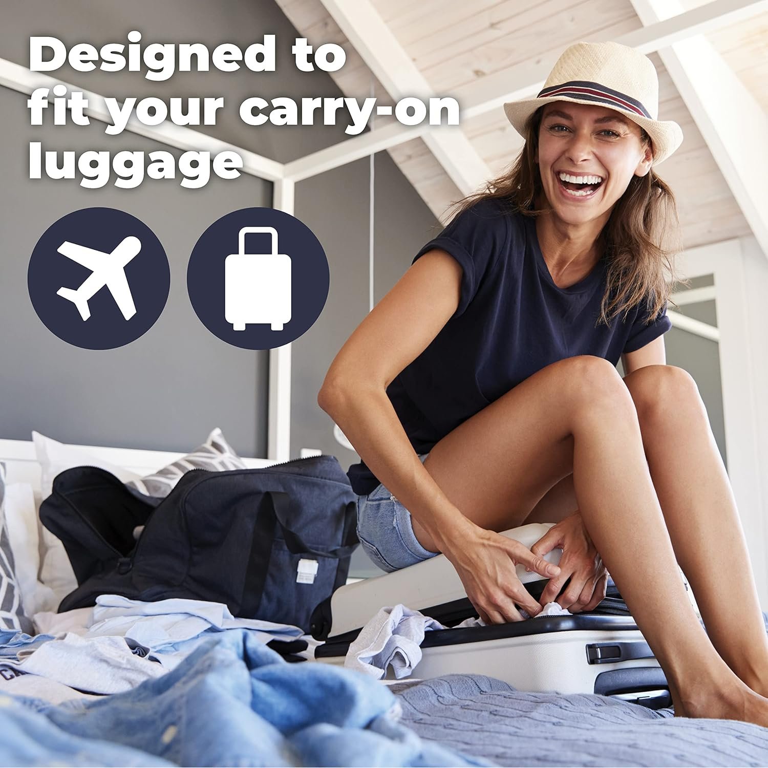 Custom Logo 6-Piece Compression Packing Cubes Private Label Set for Travel and Luggage Organization with Large & Small Cubes Accessories Bag Laundry Bag from Manufacturer