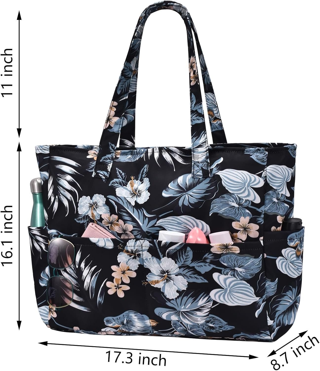 Private Label Beach Bags for Women Large Waterproof Sandproof Custom Logo Beach Tote Swim Pool Bag with Zipper Manufacturer for Travel Vacation Essentials