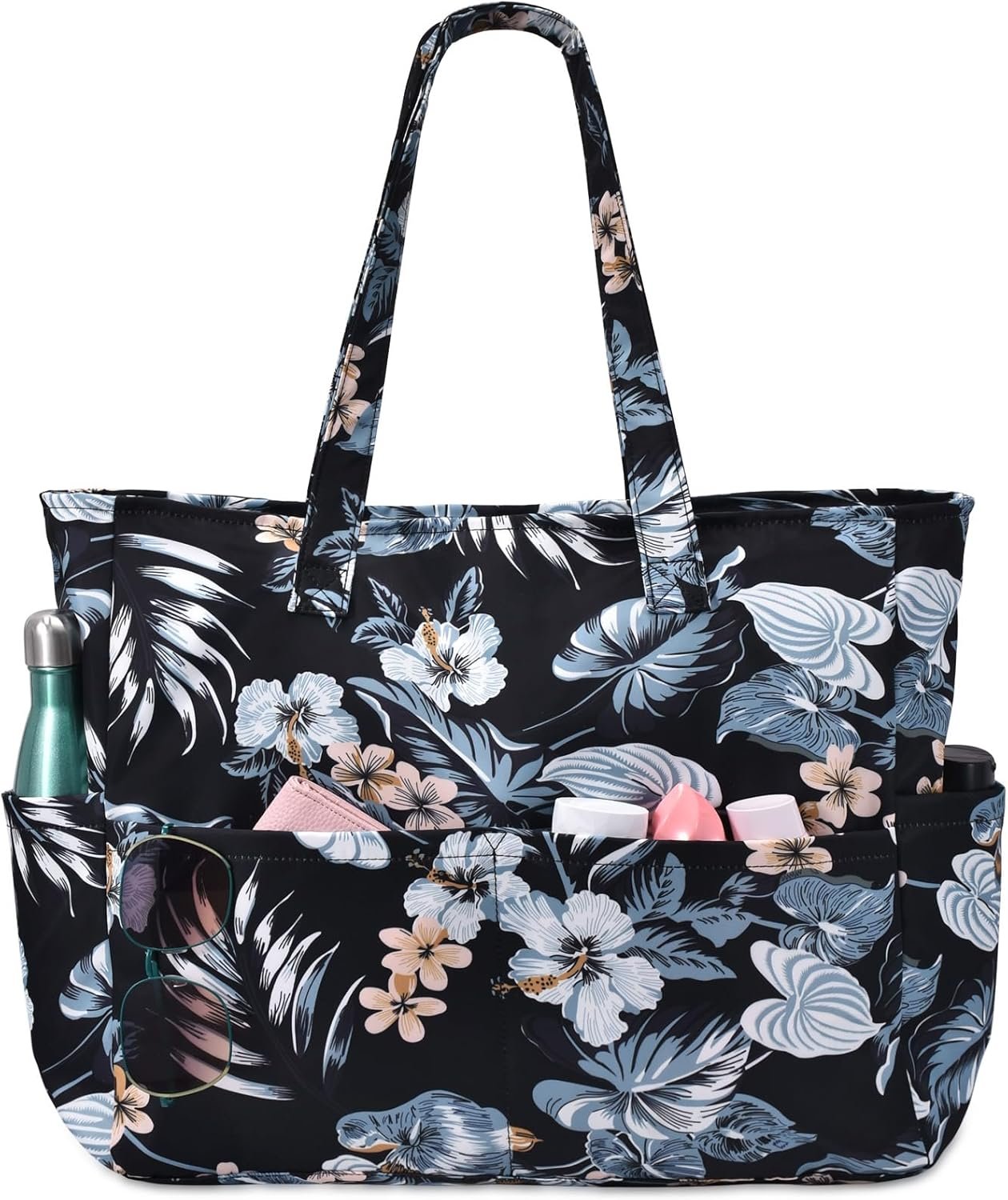 Private Label Beach Bags for Women Large Waterproof Sandproof Custom Logo Beach Tote Swim Pool Bag with Zipper Manufacturer for Travel Vacation Essentials