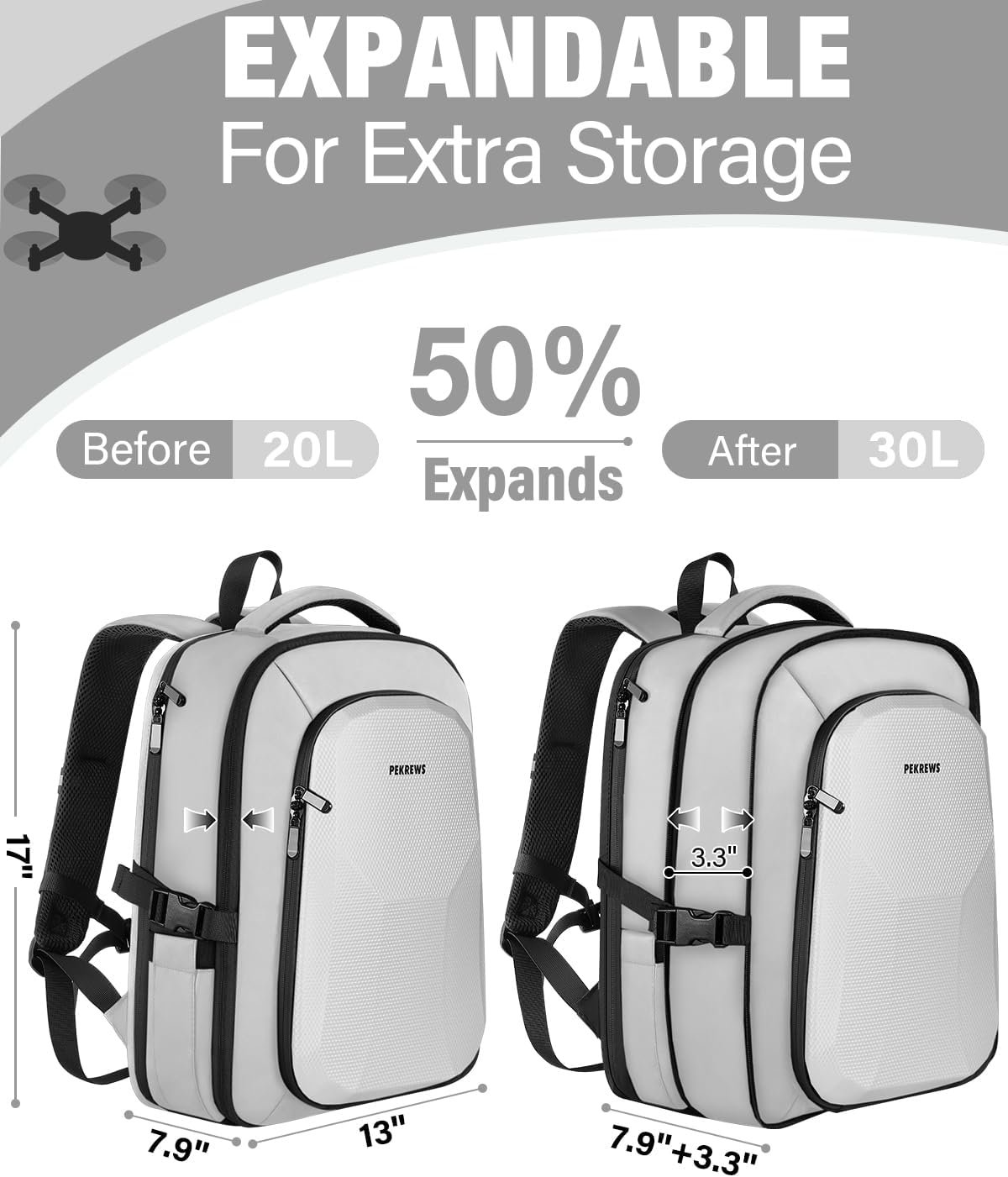 Custom Logo Waterproof Hard Carrying Case for Mini 4 Pro/Mini 3/4 Pro Large Drone Bag Fits 15.6 Inch Laptop Private Label Travel Backpack for RC 2/RC/N3/N2/N1 Controller Fly More Combo Drone Accessories Manufacturer Custom Logo Waterproof Hard Carrying Case for Mini 4 Pro/Mini 3/4 Pro Large Drone Bag Fits 15.6 Inch Laptop Private Label Travel Backpack for RC 2/RC/N3/N2/N1 Controller Fly More Combo Drone Accessories Manufacturer