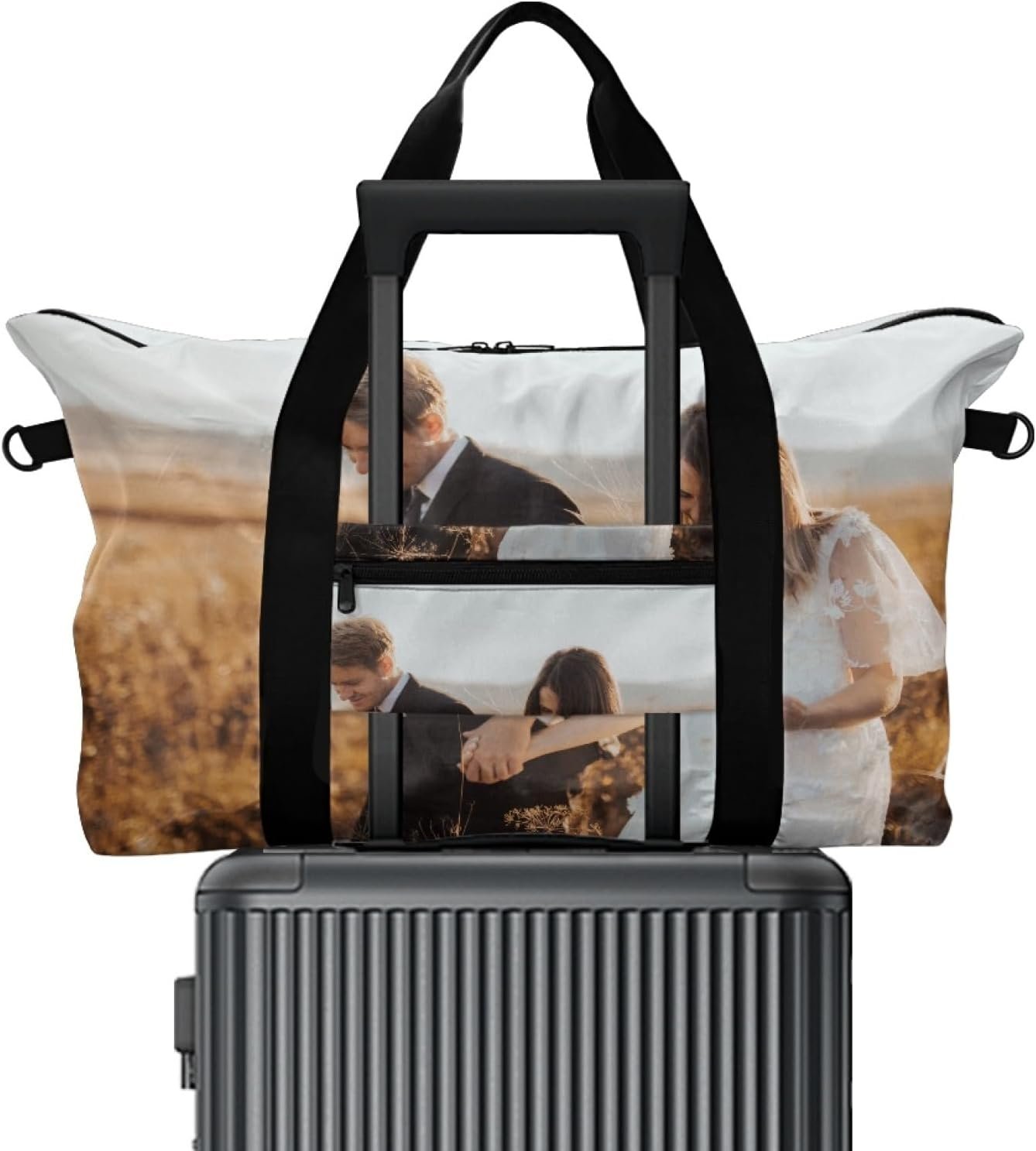 Private Label Personalized Weekender Carry-On Duffel Bags with Custom Logo for Men Women Airplane Travel Gym Yoga Manufacturer