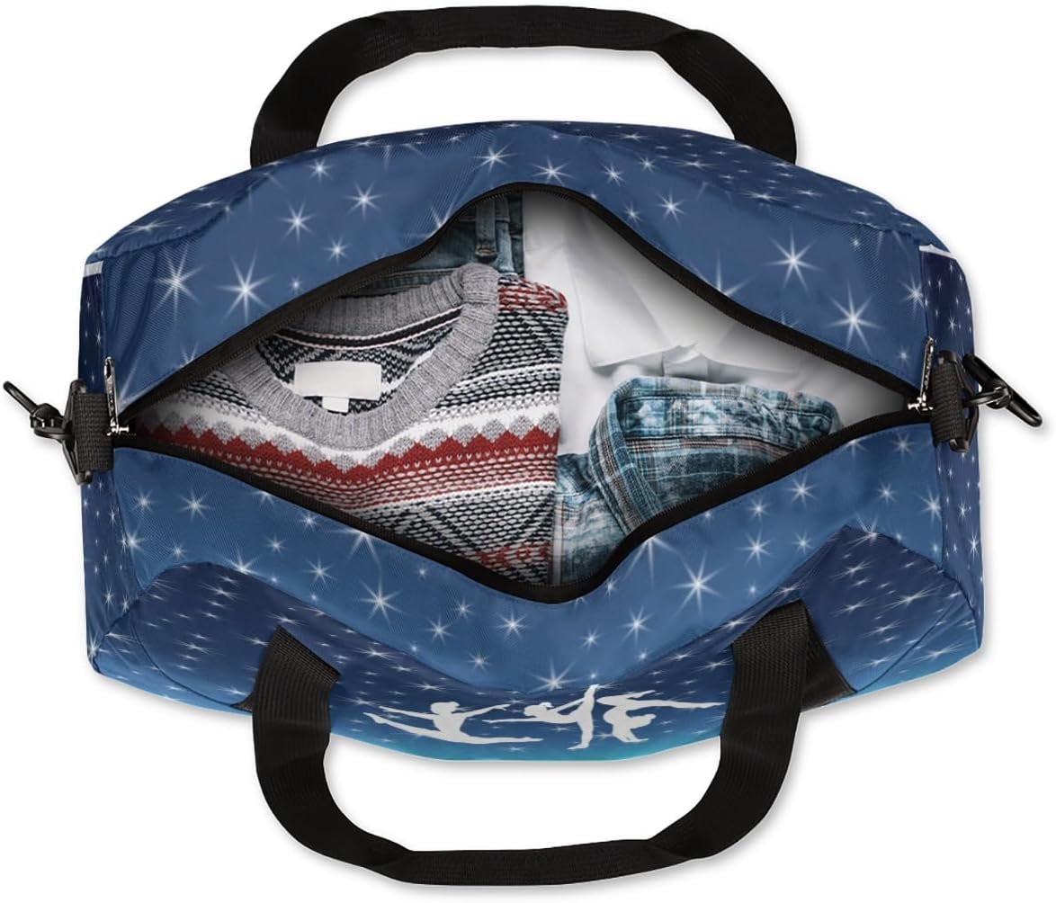 Private Label Personalized Gymnastics Dance Bag for Girls Custom Logo Duffel Weekender Travel Manufacturer