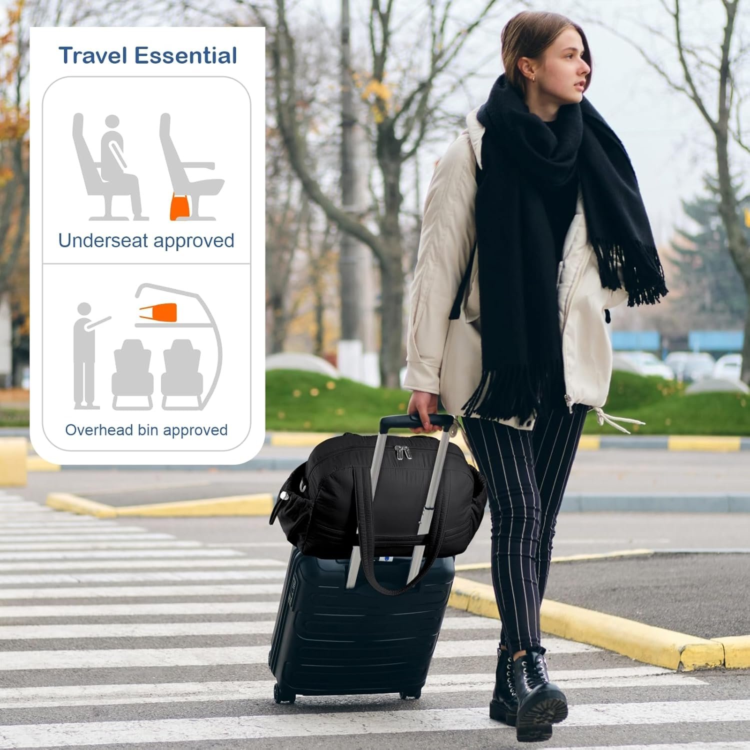 Custom Logo Travel Duffel Bag for Women Private Label Puffer Gym Bag Sports Tote with Wet Pocket Factory Carry On Weekender with Luggage Sleeve Black Custom Logo Travel Duffel Bag for Women Private Label Puffer Gym Bag Sports Tote with Wet Pocket Factory Carry On Weekender with Luggage Sleeve Black