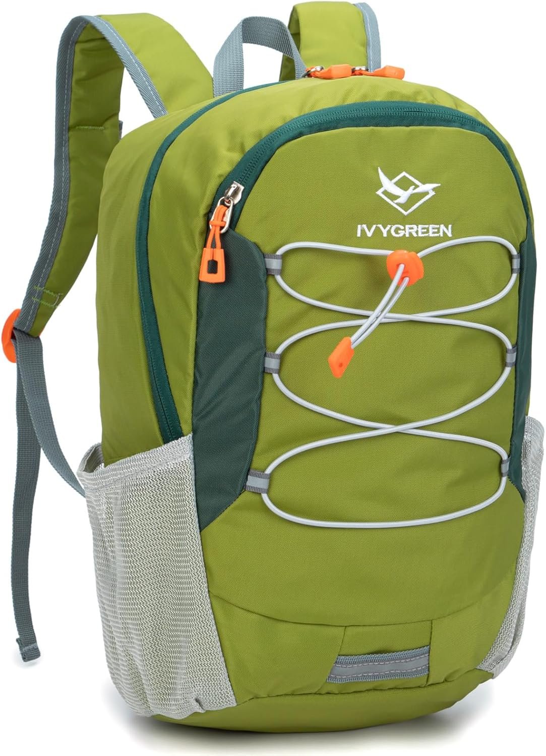 Private Label Little Kids Hiking Backpack for Boys and Girls Custom Logo Small Daypack Manufacturer Armygreen for Camping Travel