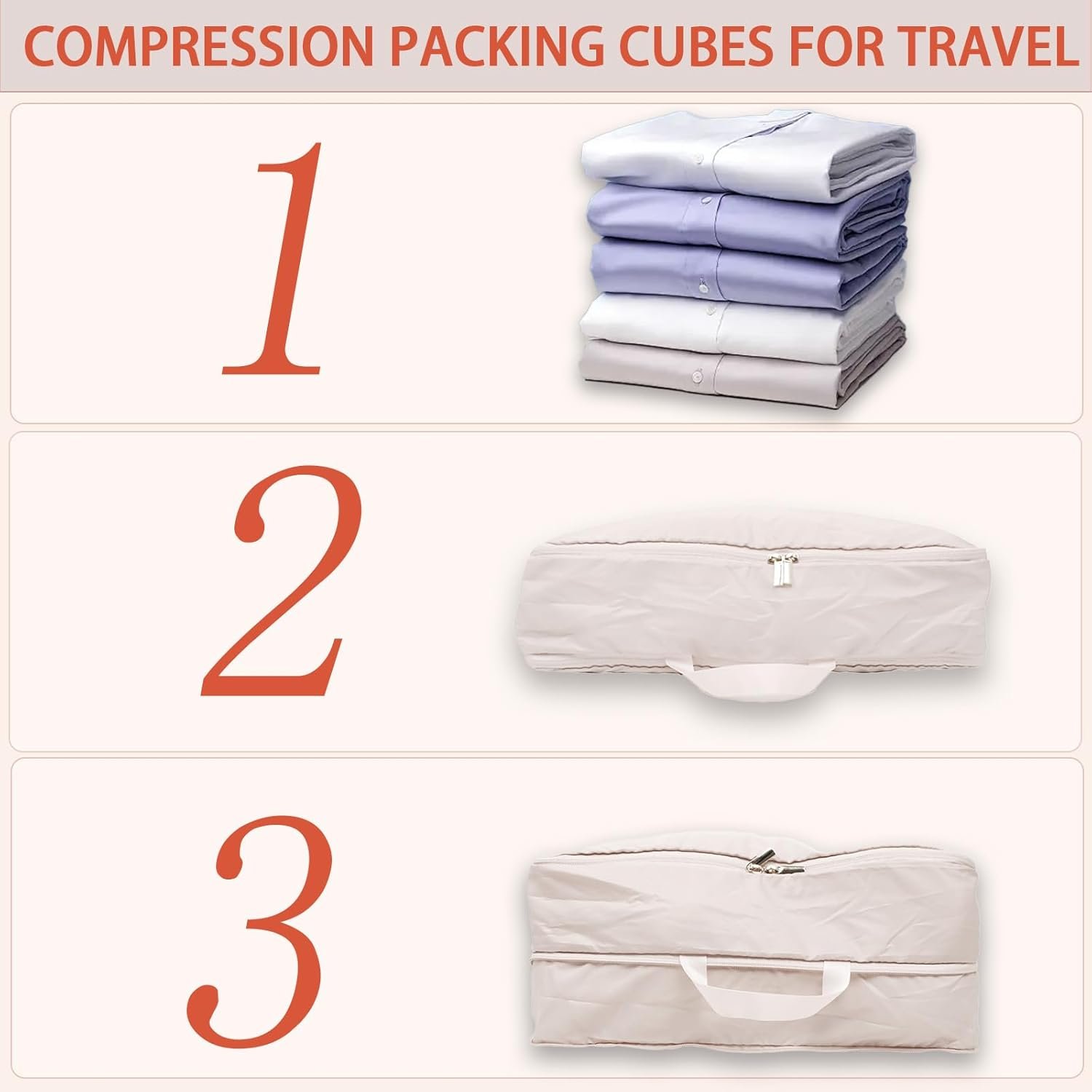 Manufacturer 6 Set Compression Packing Cubes for Travel Custom Logo Anti-Tearing Suitcase Organizer for Luggage with Shoe and Hanging Toiletry Bag Private Label Vacation Essentials Accessories for Cruise Khaki Manufacturer 6 Set Compression Packing Cubes for Travel Custom Logo Anti-Tearing Suitcase Organizer for Luggage with Shoe and Hanging Toiletry Bag Private Label Vacation Essentials Accessories for Cruise Khaki