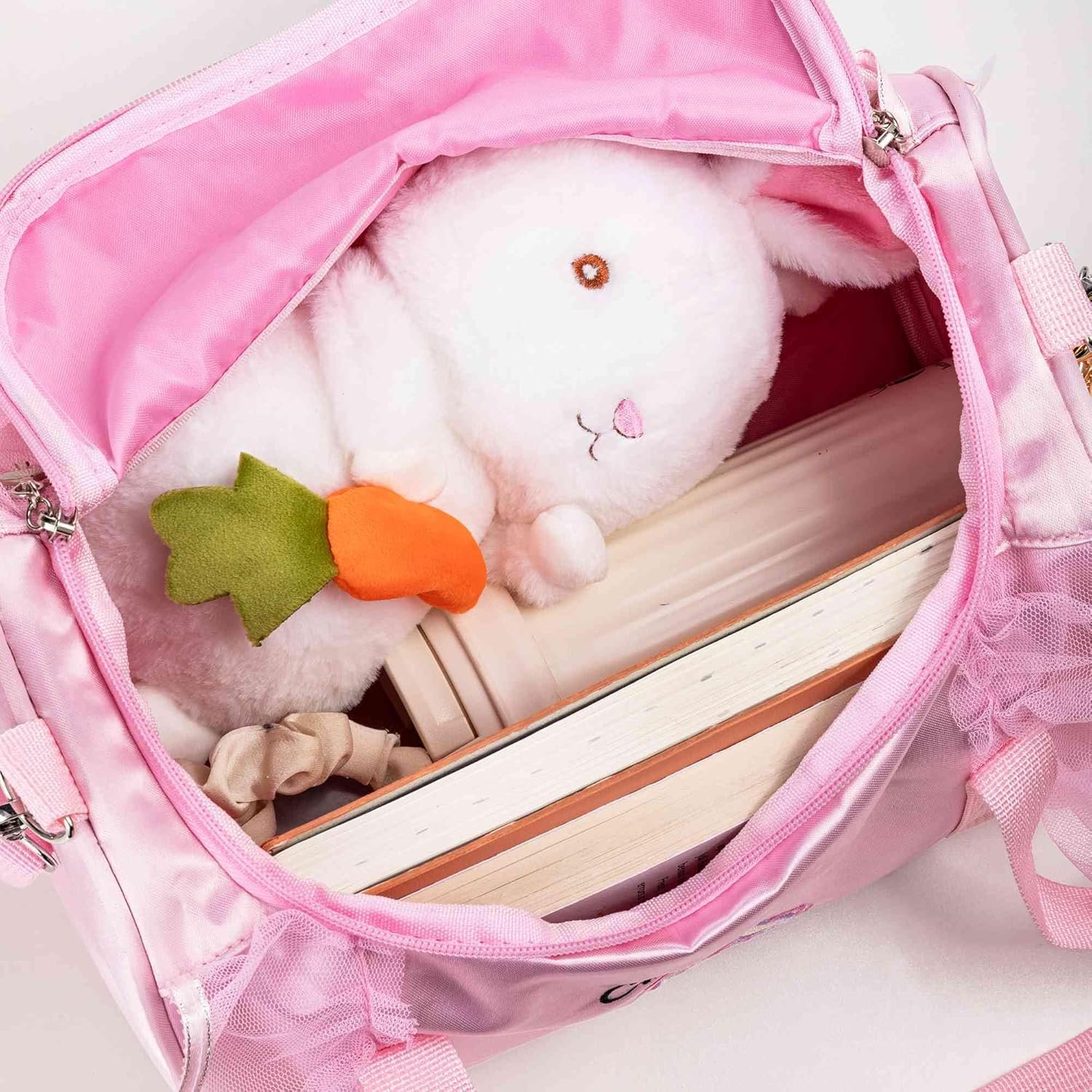 Private Label Personalized Embroidered Dance Duffle Bags Custom Logo Ballet for Teen Girls Kids Toddlers Ballerina Gym Birthday Gifts Manufacturer