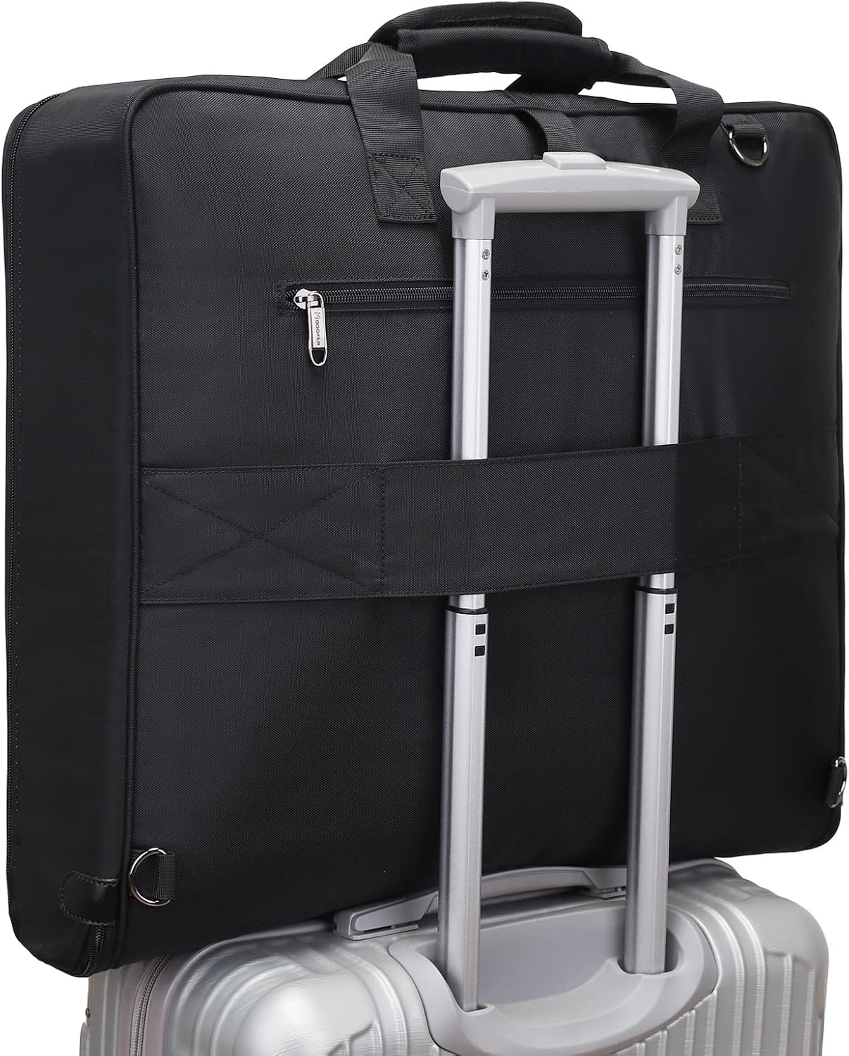 Custom Logo Carry On Garment Bags for Travel Hanging Clothes Suit Bag Luggage Organizer Private Label Foldable Suit Carrier Manufacturer Gift for Men Women