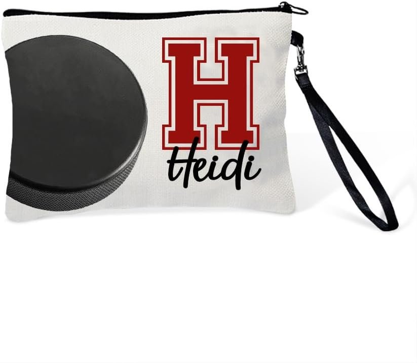 Custom Logo Small Personalized Makeup Bags for Women Private Label Cosmetic Toiletry Volleyball Baseball Softball Football Basketball Tennis Soccer Pickleball Cricket Ice Hockey Golf Manufacturer