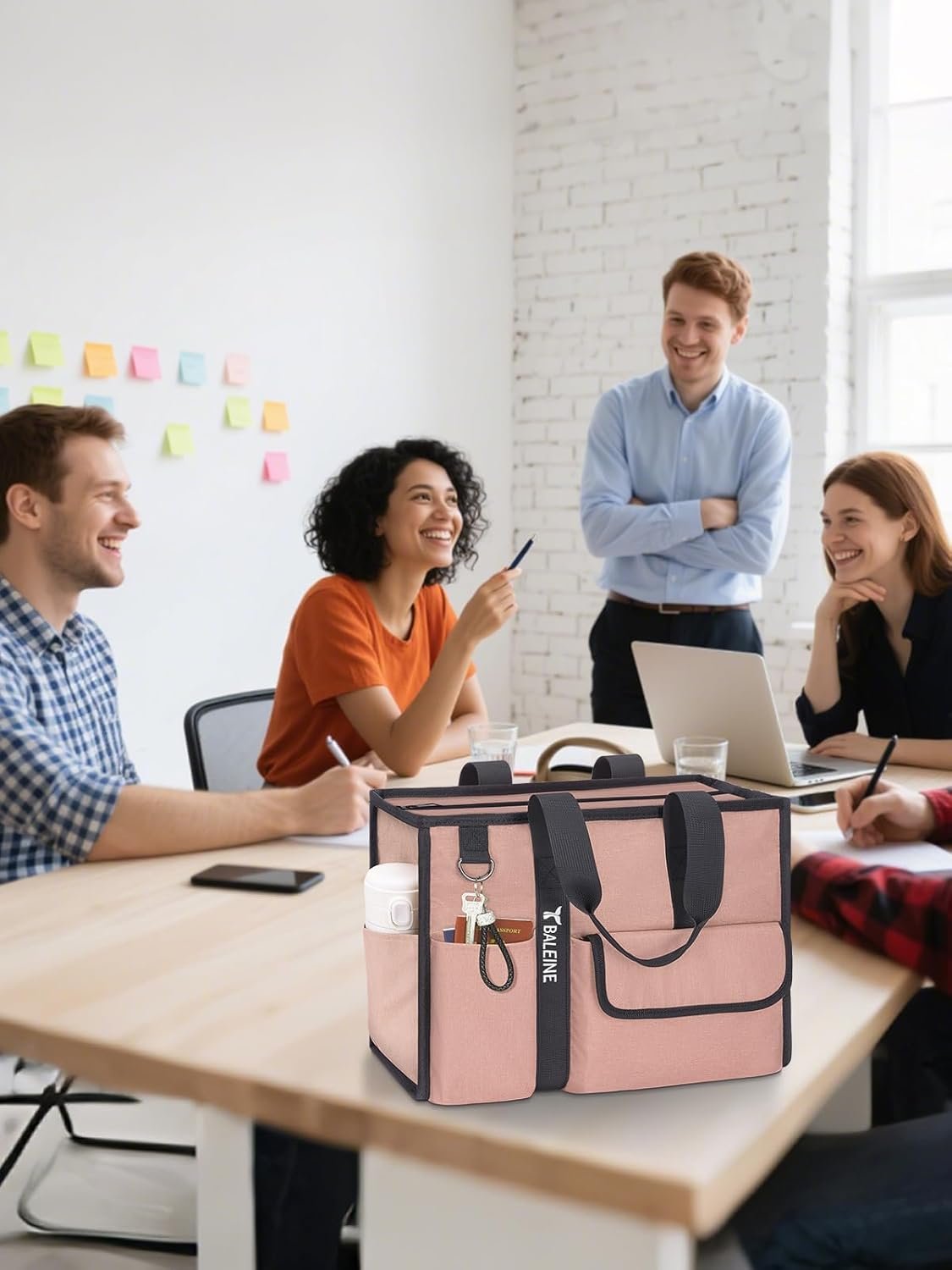 Private Label Large Utility Tote Bag with Custom Logo Reinforced Bottom Multi Pockets Foldable for Nurse Travel Work Manufacturer Private Label Large Utility Tote Bag with Custom Logo Reinforced Bottom Multi Pockets Foldable for Nurse Travel Work Manufacturer