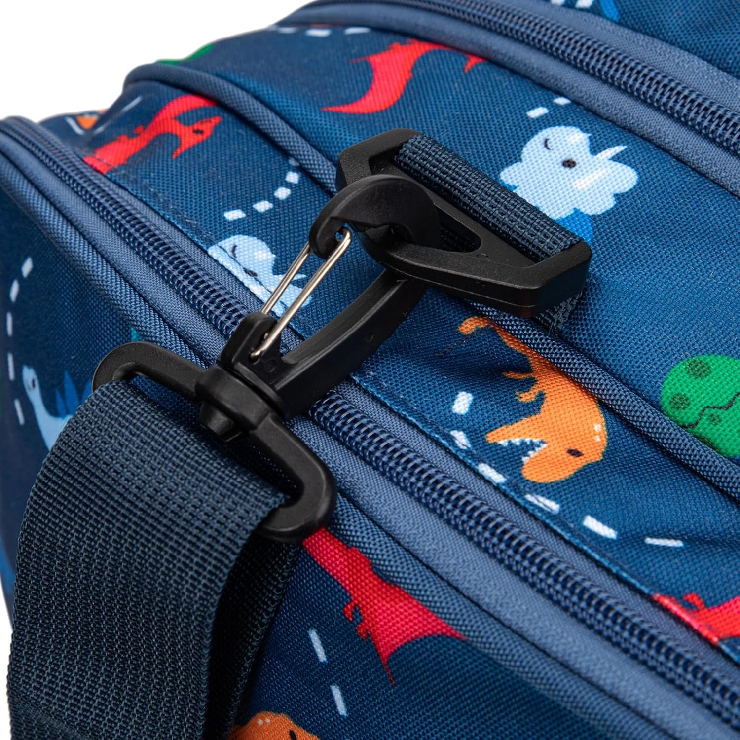 Factory Kids Duffle Bag for Boys and Girls 19 Inch Navy Blue with Custom Logo for Travel Weekend or Overnight Private Label