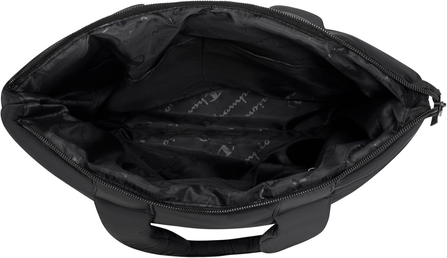 Private Label Quilted Memory Cloth Tote Bag with Custom Logo Zip Closure for Work Travel Daily Use by Manufacturer Private Label Quilted Memory Cloth Tote Bag with Custom Logo Zip Closure for Work Travel Daily Use by Manufacturer