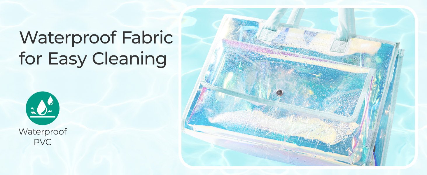 Private Label Waterproof Beach Bag for Women with Phone Pouch, Custom Logo Large Tote Bag for Pool Travel and Vacation Manufacturer