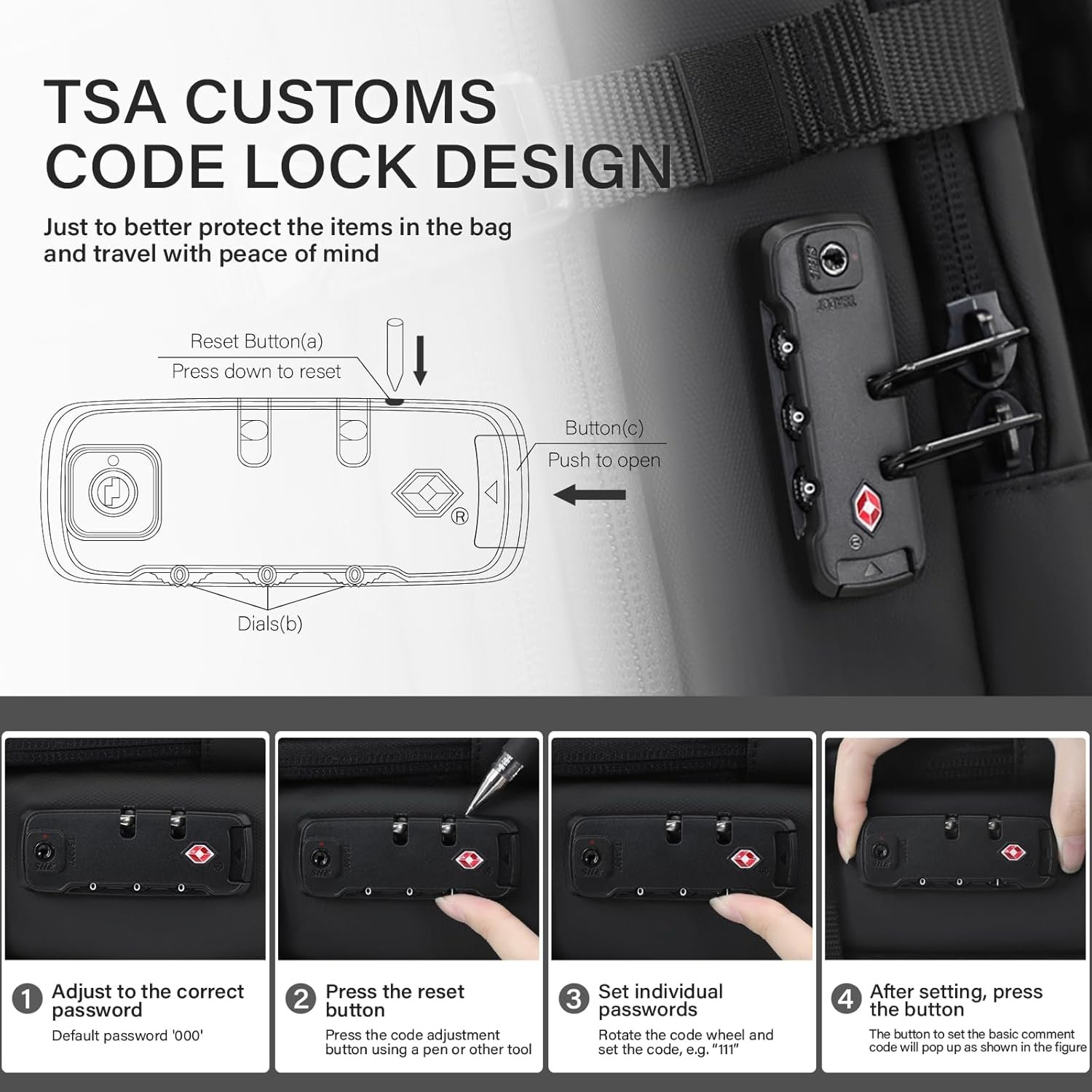 Private Label 60L Expandable Vacuum Travel Backpack with Custom Logo and TSA Lock Fits 17.3 Inch Laptop from Manufacturer Black with External Air Pump