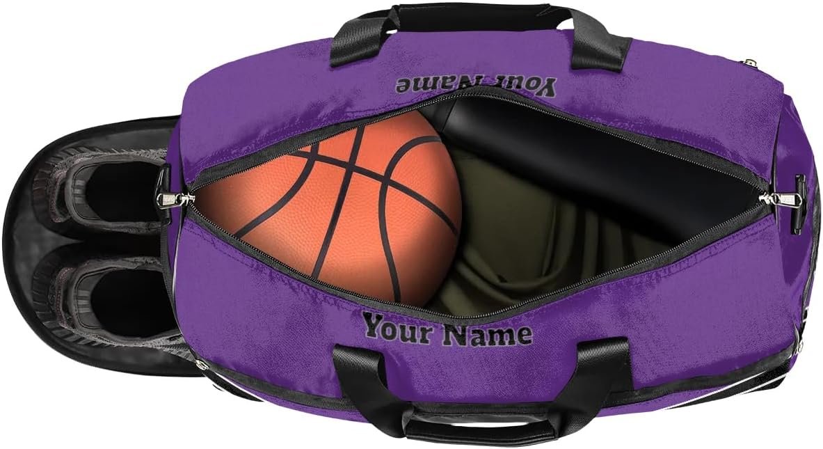 Private Label Cheerleader Duffel Bag Weekender Overnight Custom Logo Personalized Name Team Gift Lightweight Gymnastics Dance Waterproof Sport Gym Travel Collapsible Carry On Tote Bag Manufacturer Black Purple White