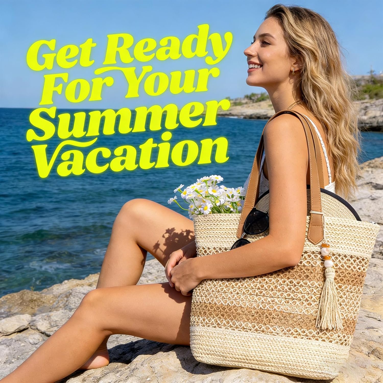 Custom Logo Straw Beach Tote Bag for Women - Handwoven Summer Handbag with Zipper Large Roomy Perfect for Vacation Travel Pool Lightweight Foldable Boho Style Private Label Factory Custom Logo Straw Beach Tote Bag for Women - Handwoven Summer Handbag with Zipper Large Roomy Perfect for Vacation Travel Pool Lightweight Foldable Boho Style Private Label Factory