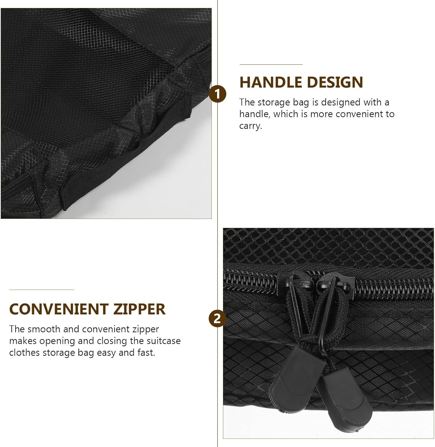 Private Label 3pcs Large Capacity Travel Packing Organizers Set Custom Logo Portable Storage Bags Black Clothes Pouches Manufacturer for Luggage Outdoor Use Private Label 3pcs Large Capacity Travel Packing Organizers Set Custom Logo Portable Storage Bags Black Clothes Pouches Manufacturer for Luggage Outdoor Use