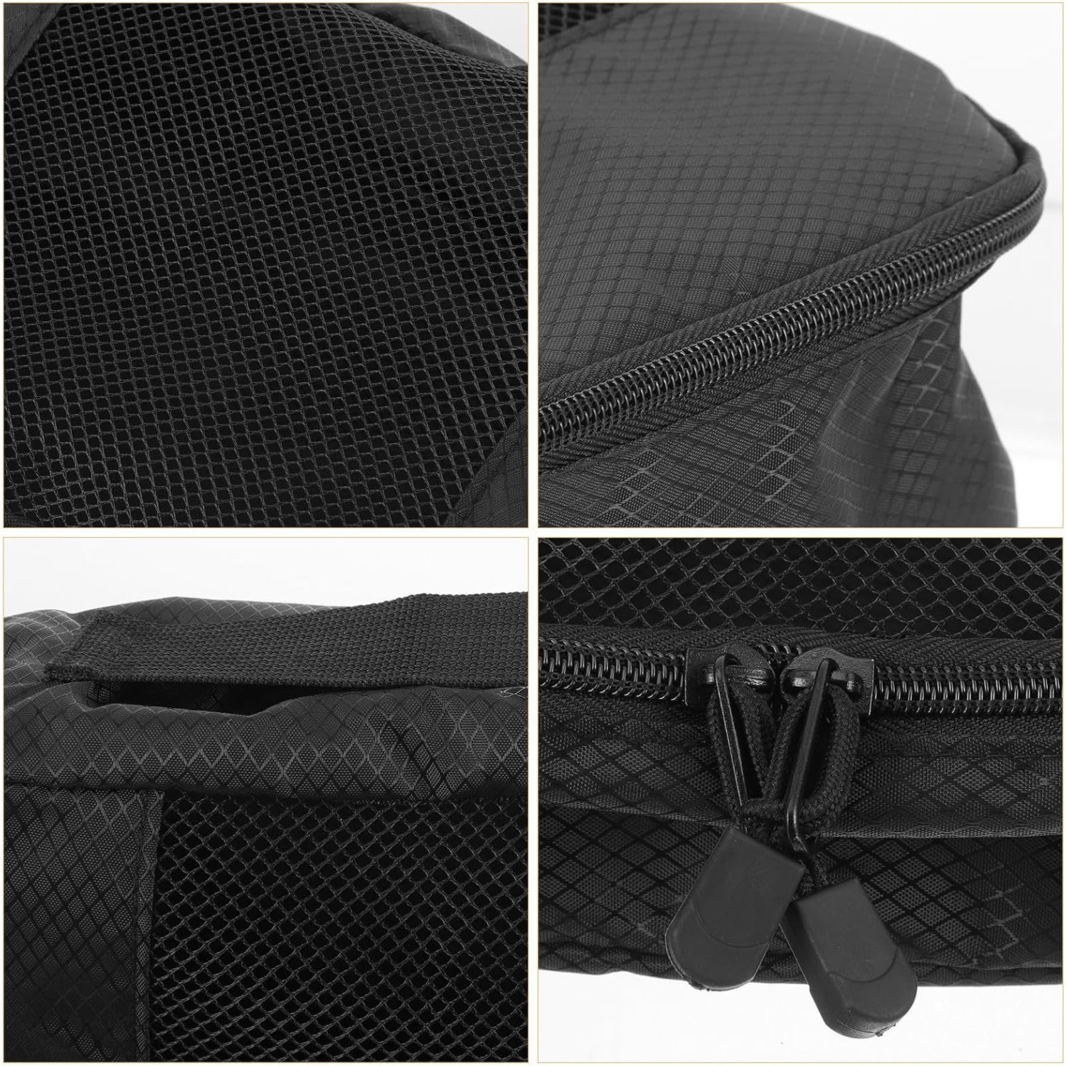 Private Label 3pcs Large Capacity Travel Packing Organizers Set Custom Logo Portable Storage Bags Black Clothes Pouches Manufacturer for Luggage Outdoor Use Private Label 3pcs Large Capacity Travel Packing Organizers Set Custom Logo Portable Storage Bags Black Clothes Pouches Manufacturer for Luggage Outdoor Use