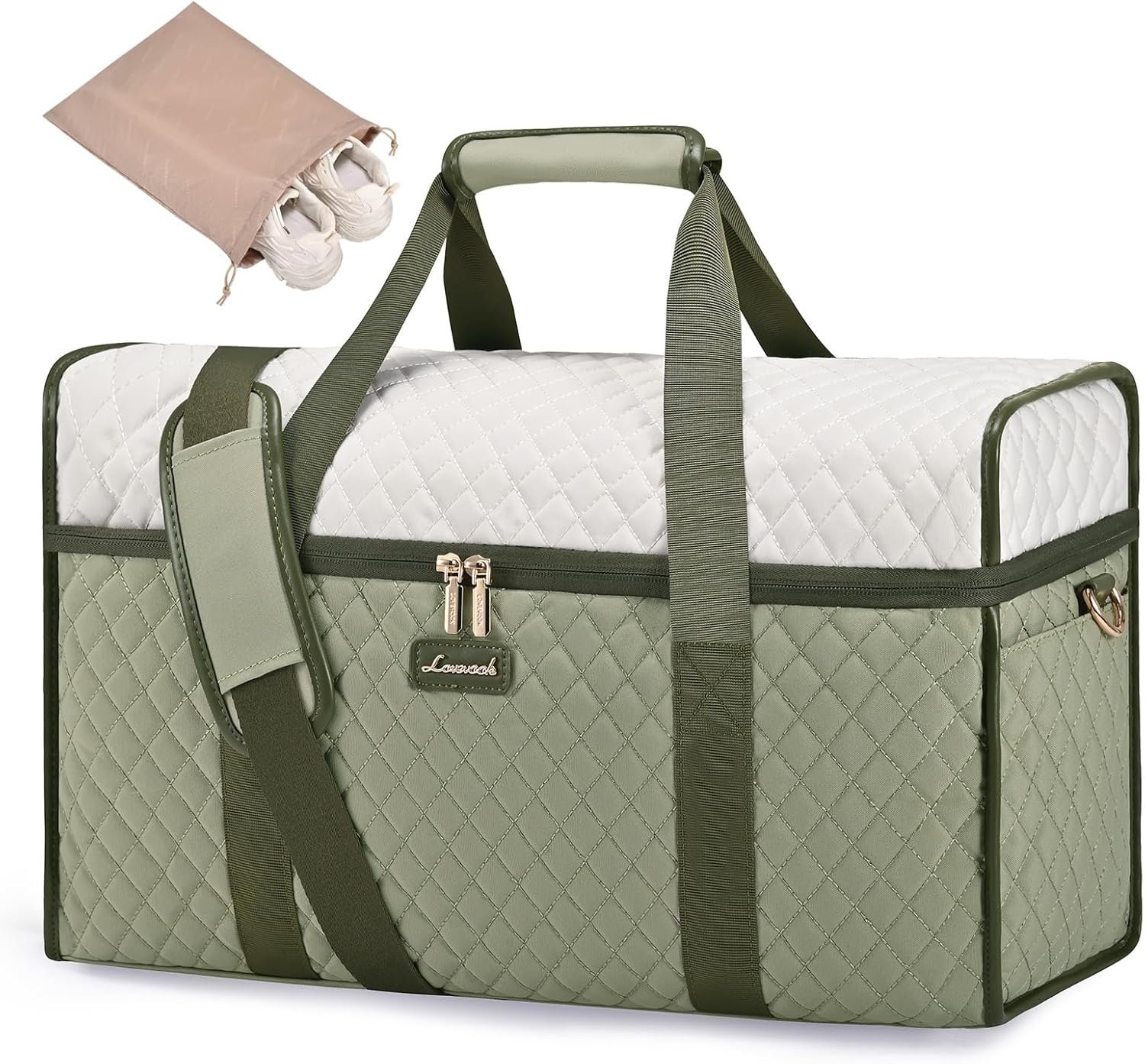 Custom Logo Travel Duffle Bag Weekender & Overnight Bag with Toiletry & Wet Pocket Private Label Carry-On Size 3pc Factory Set