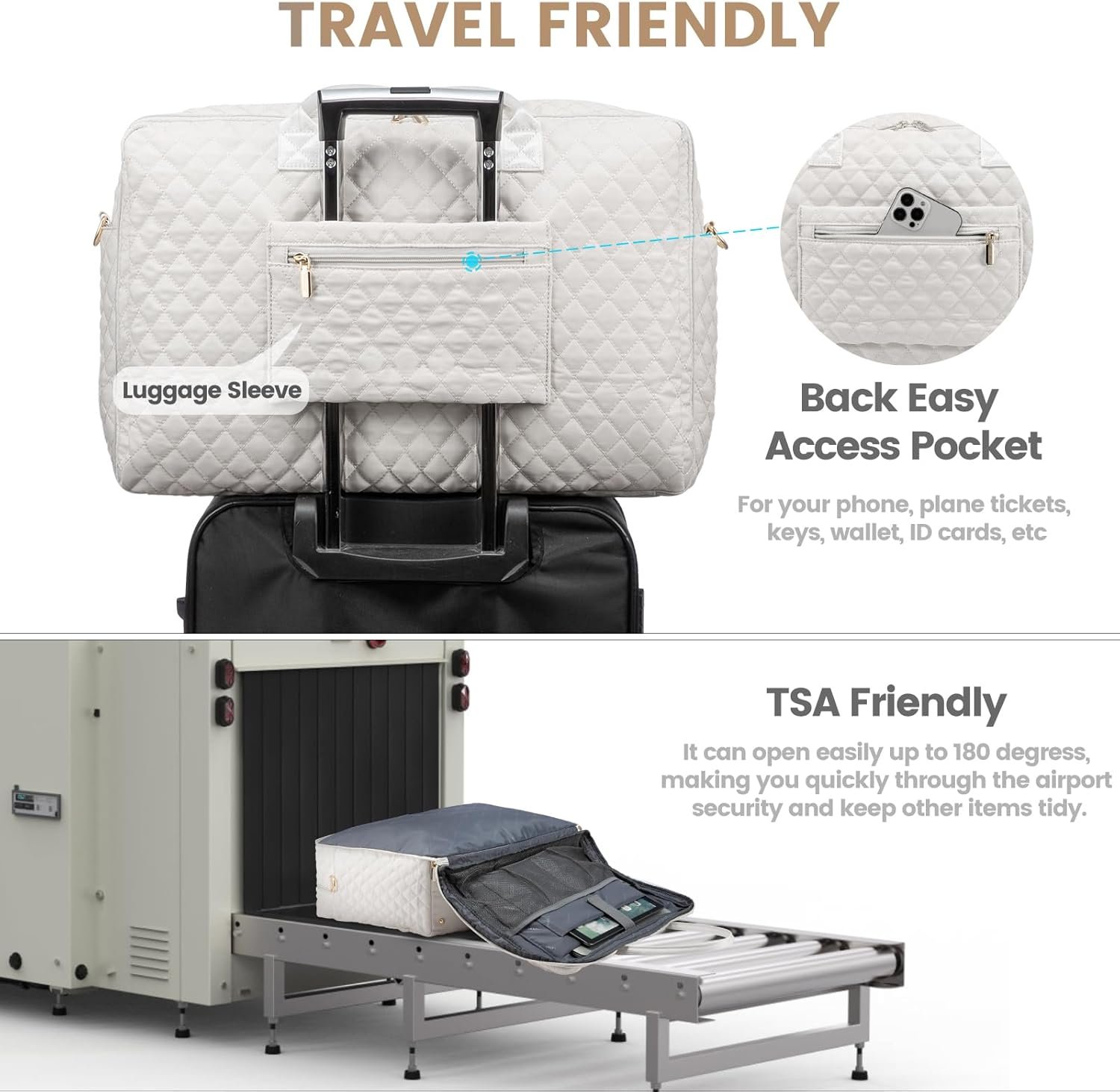 Custom Logo Women's Travel Duffle Bag - Private Label Weekender Carry On Overnight Laptop Gym Bag with Toiletry Shoe Pocket Factory Hospital Labor Bag Custom Logo Women's Travel Duffle Bag - Private Label Weekender Carry On Overnight Laptop Gym Bag with Toiletry Shoe Pocket Factory Hospital Labor Bag