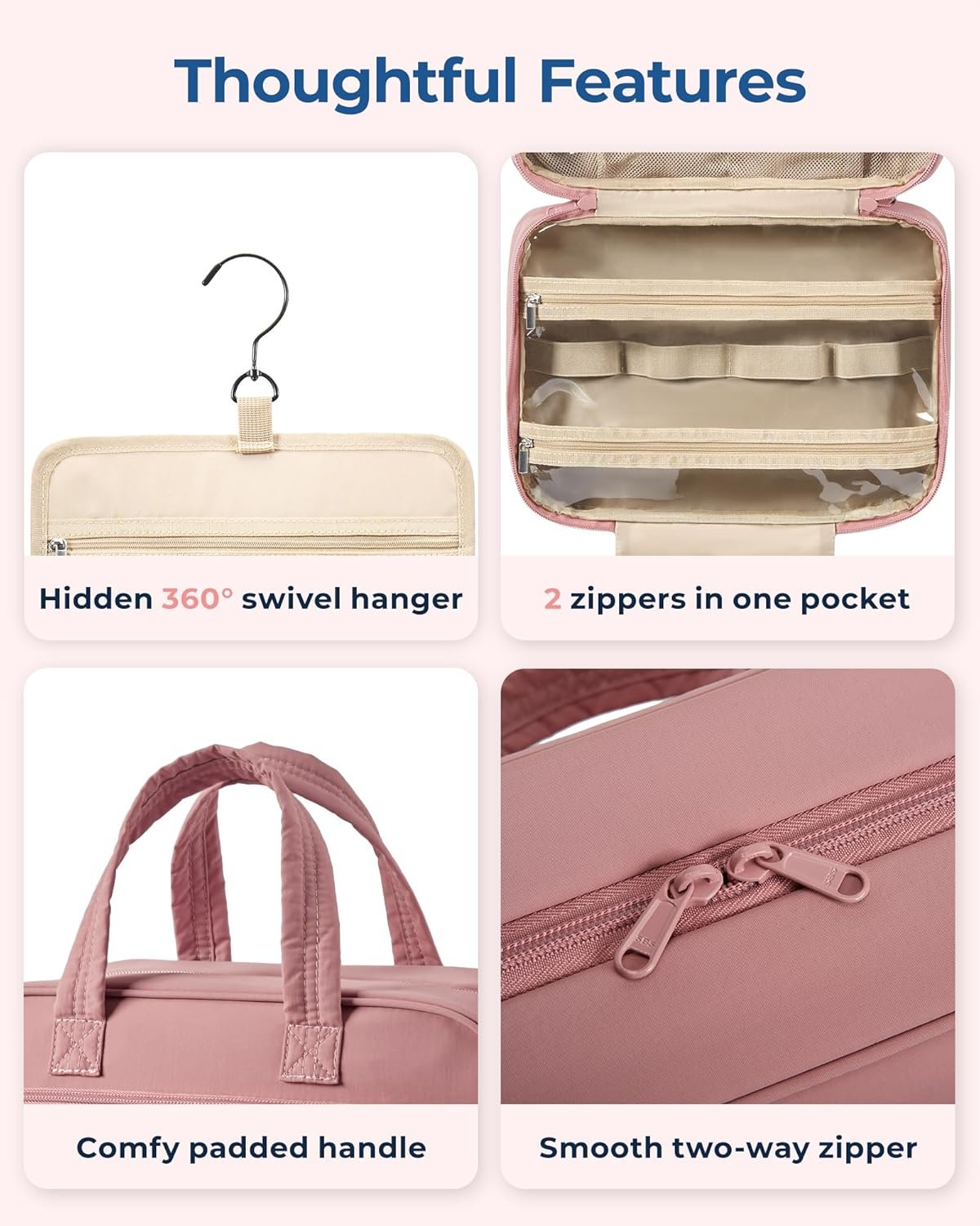 Private Label Hanging Puffy Toiletry Bag for Women with Jewelry Organizer Custom Logo Waterproof Travel Cosmetic Makeup Compartment Toiletries Kit Manufacturer (M) Private Label Hanging Puffy Toiletry Bag for Women with Jewelry Organizer Custom Logo Waterproof Travel Cosmetic Makeup Compartment Toiletries Kit Manufacturer (M)