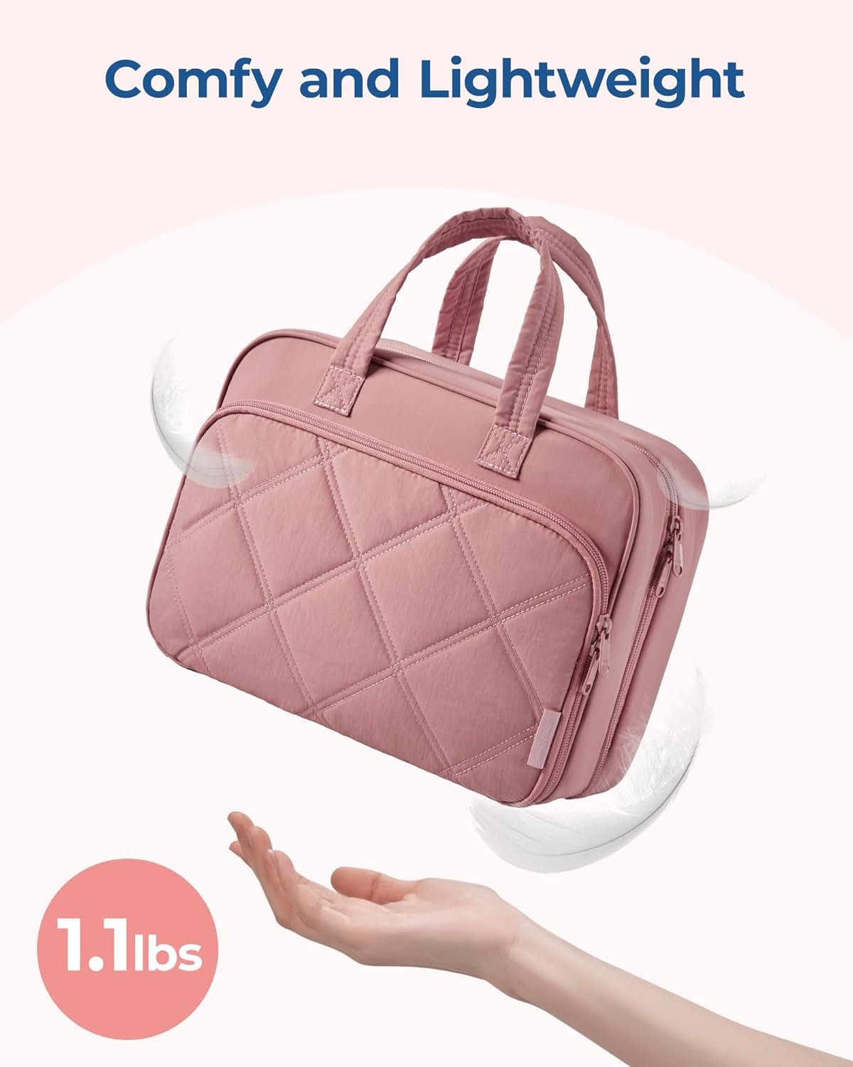 Private Label Hanging Puffy Toiletry Bag for Women with Jewelry Organizer Custom Logo Waterproof Travel Cosmetic Makeup Compartment Toiletries Kit Manufacturer (M) Private Label Hanging Puffy Toiletry Bag for Women with Jewelry Organizer Custom Logo Waterproof Travel Cosmetic Makeup Compartment Toiletries Kit Manufacturer (M)